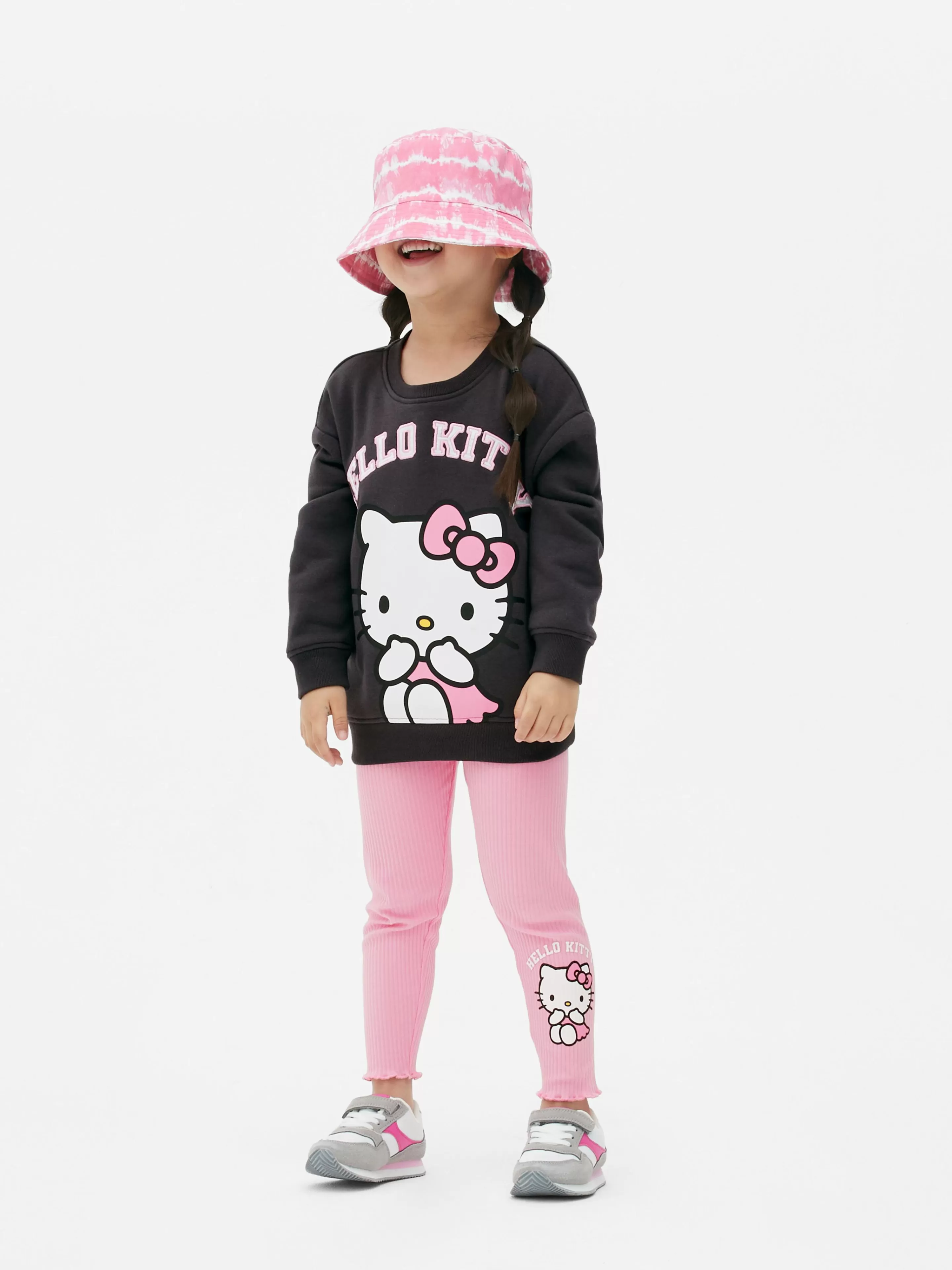 Conjuntos E Visuais*Primark Conjunto Camisola/leggings Hello Kitty Multicolor