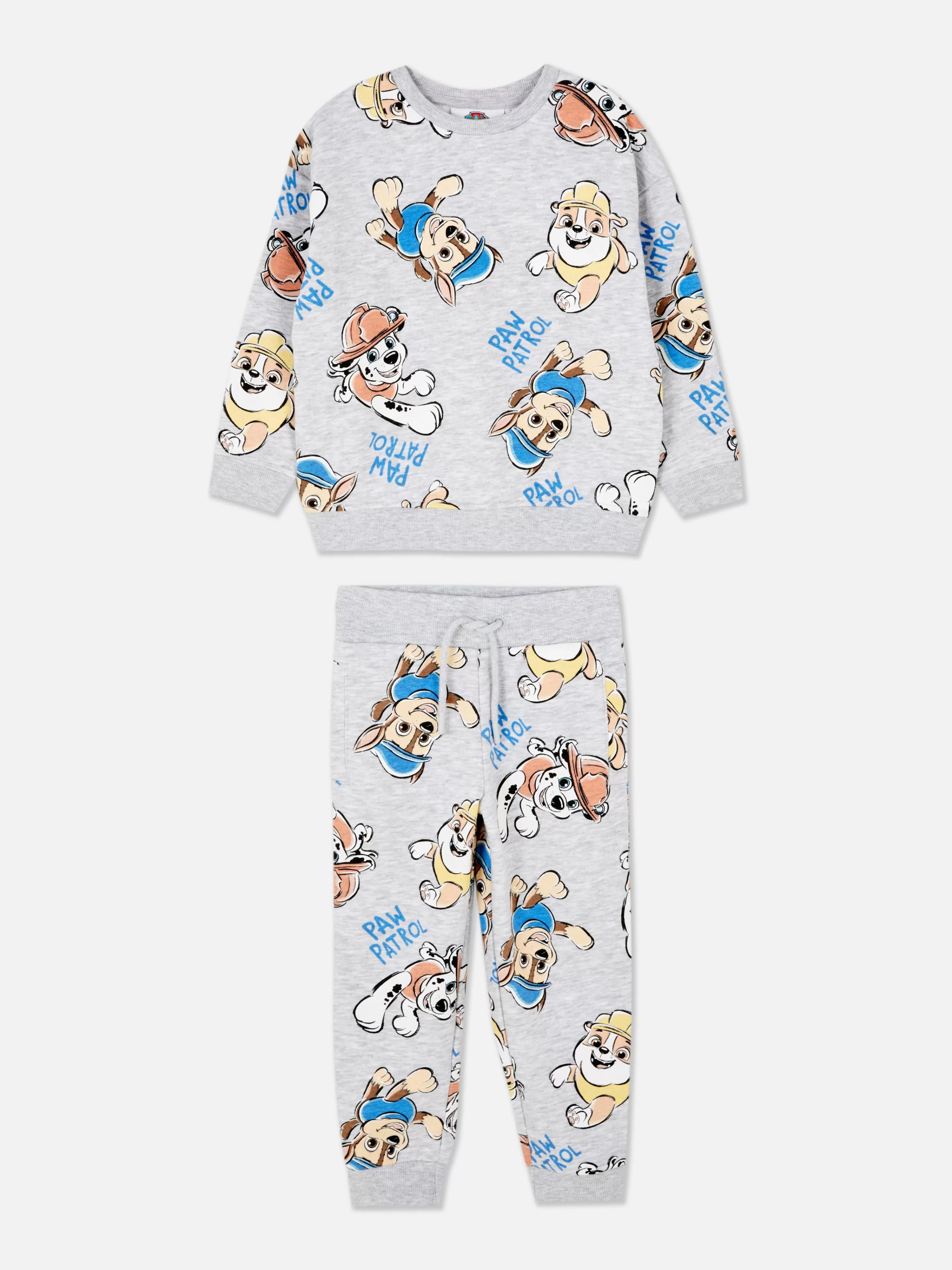 Conjuntos E Visuais*Primark Conjunto Coord. Camisola/calças Treino PAW Patrol Cinzento marmoreado