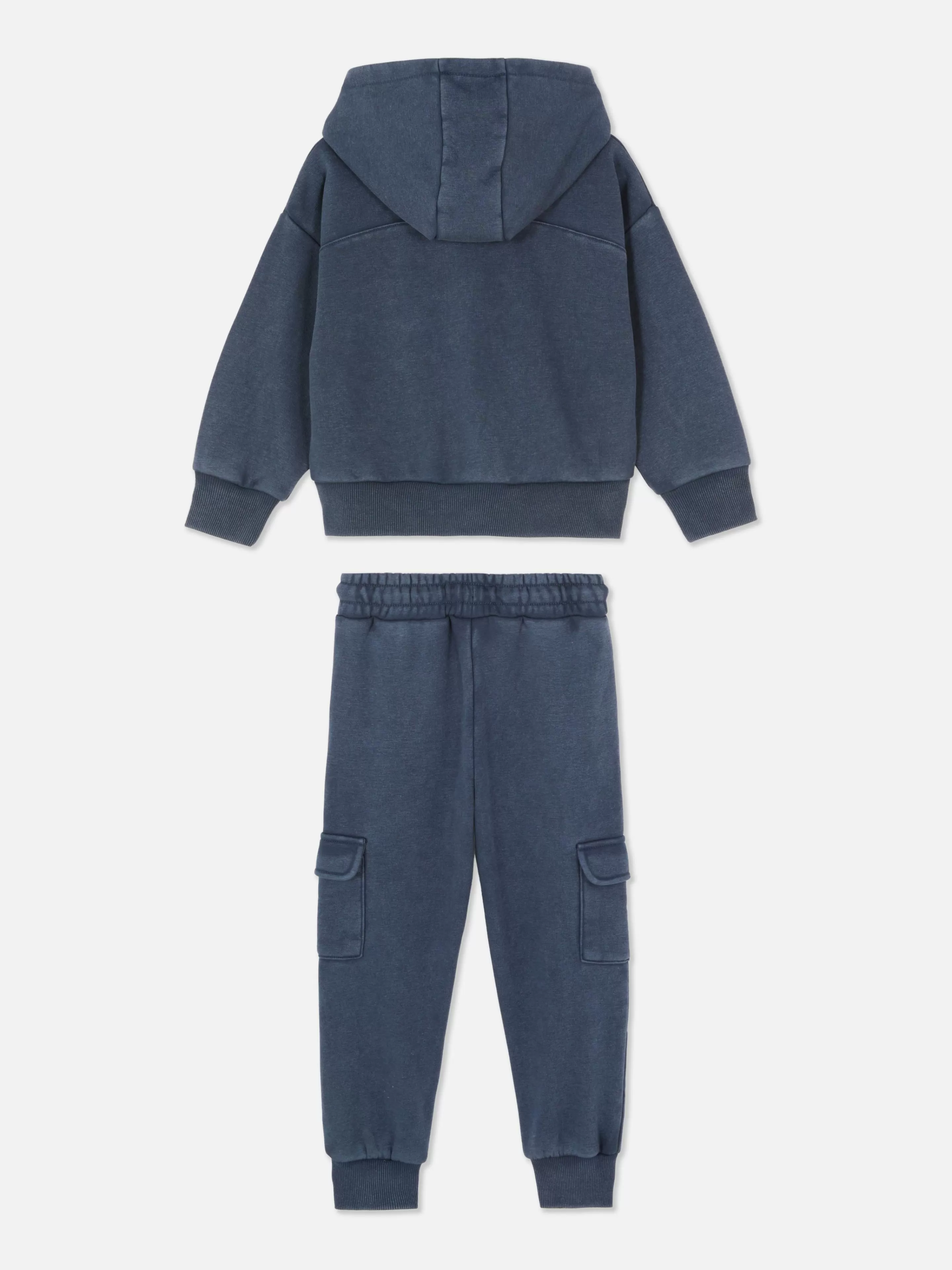 Conjuntos E Visuais*Primark Conjunto Coordenado Casaco Capuz E Calças Treino Disney Stitch Carvão