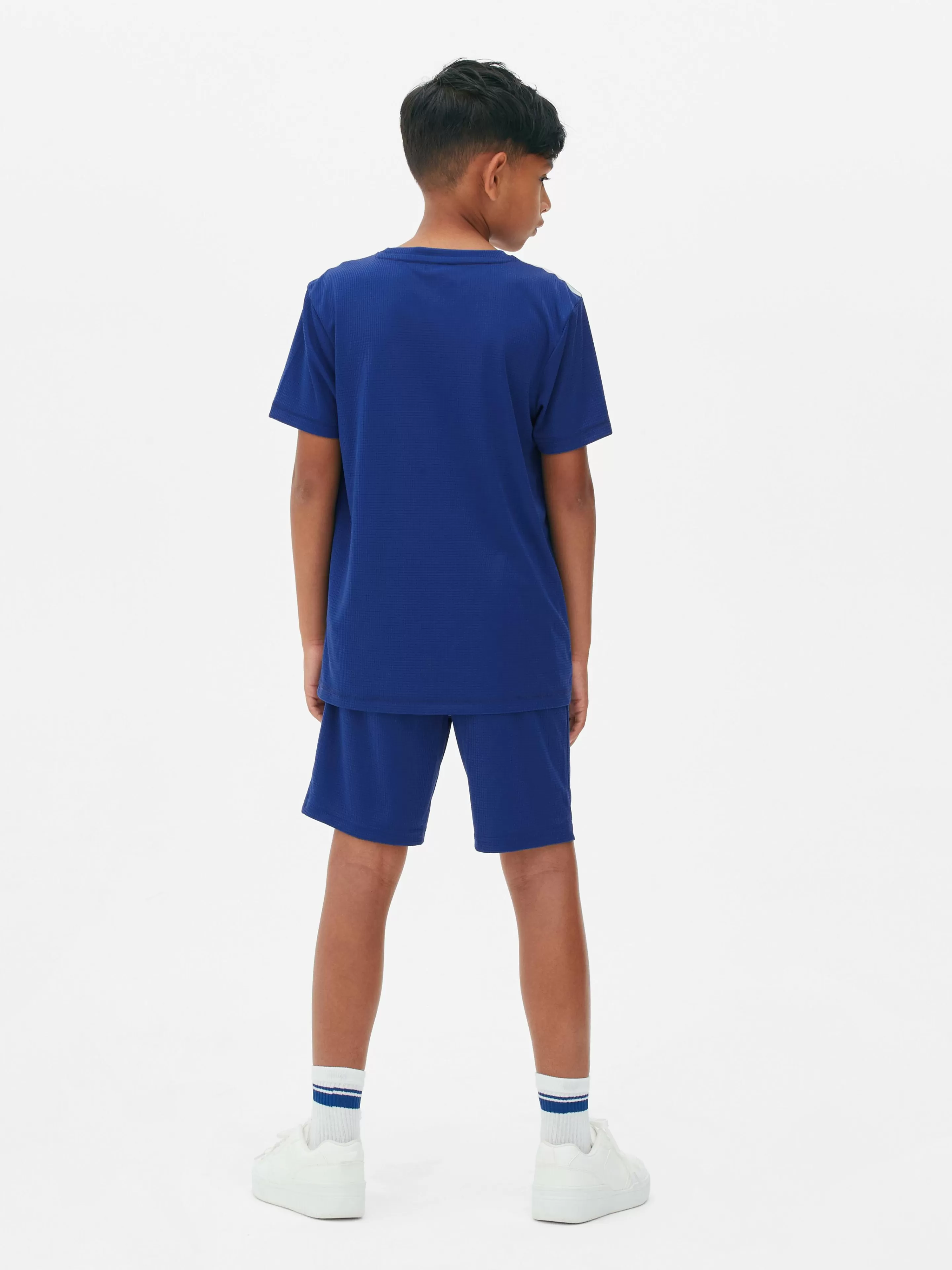 Roupa De Desporto | Conjuntos E Visuais*Primark Conjunto Desporto Coordenado T-shirt/calções Azul