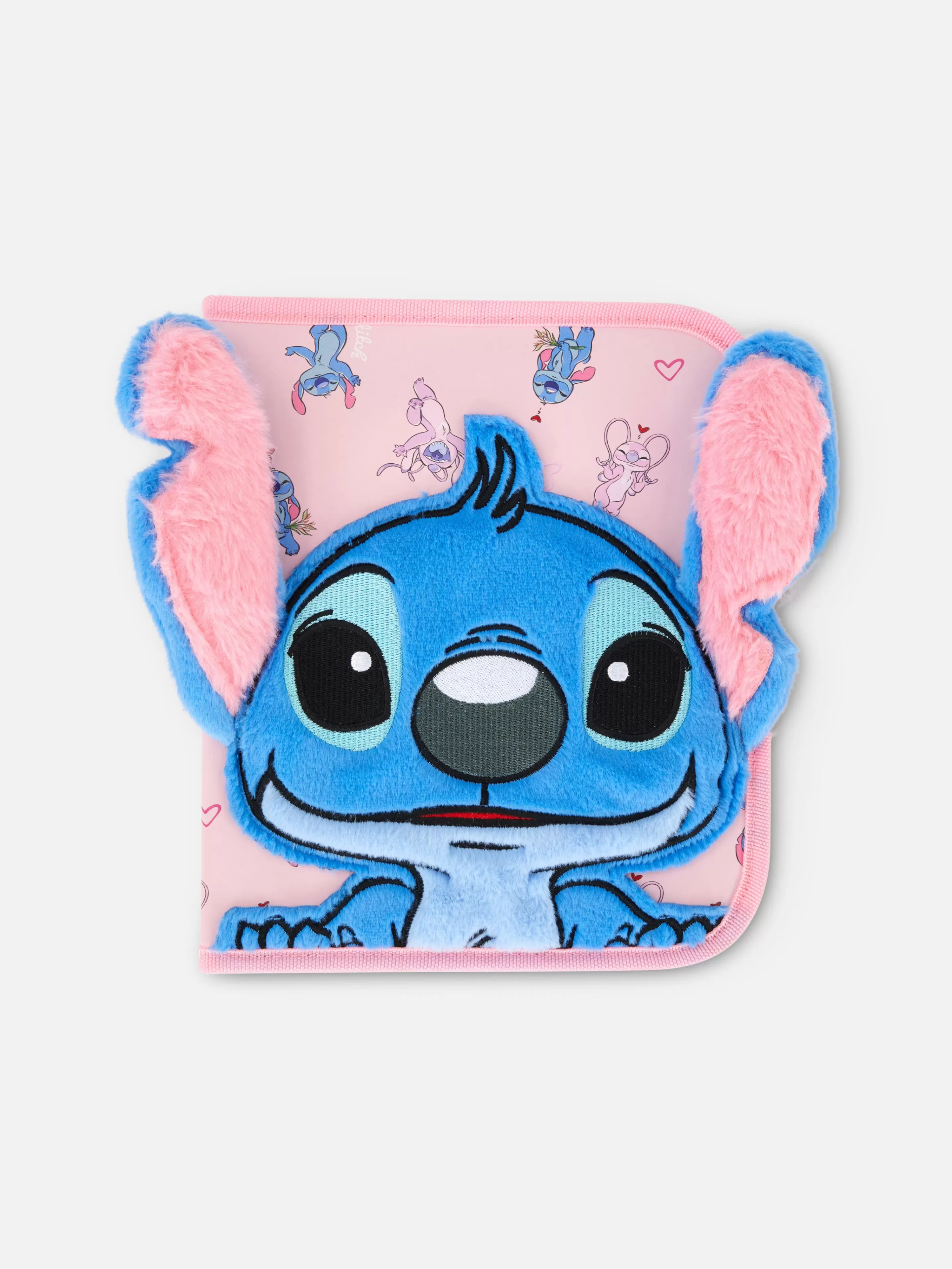 Lápis De Cor*Primark Conjunto Papelaria Disney Stitch & Angel Cor-de-rosa