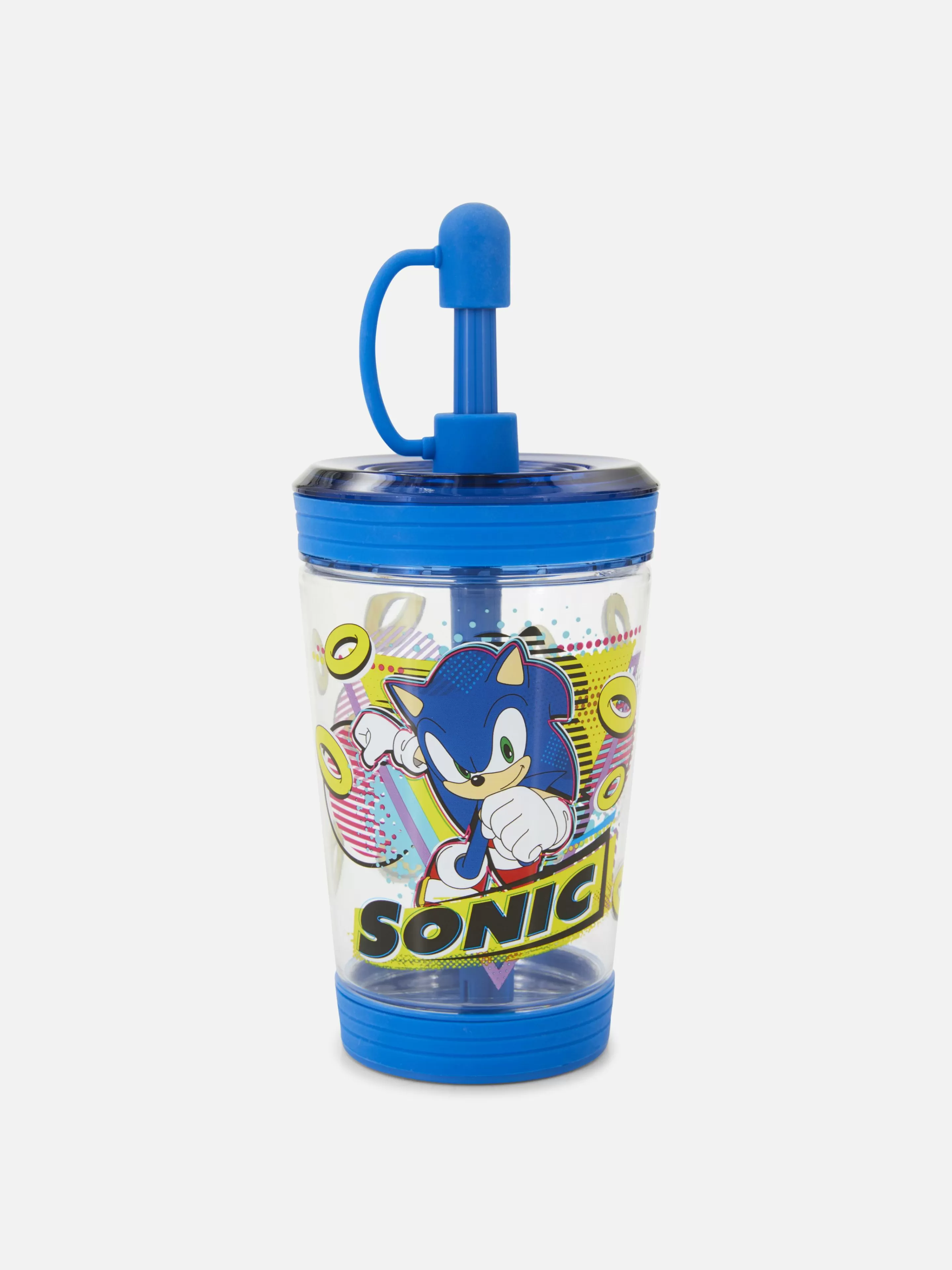 Copos E Canecas*Primark Copo Transparente/palhinha Sonic The Hedgehog Multicolor