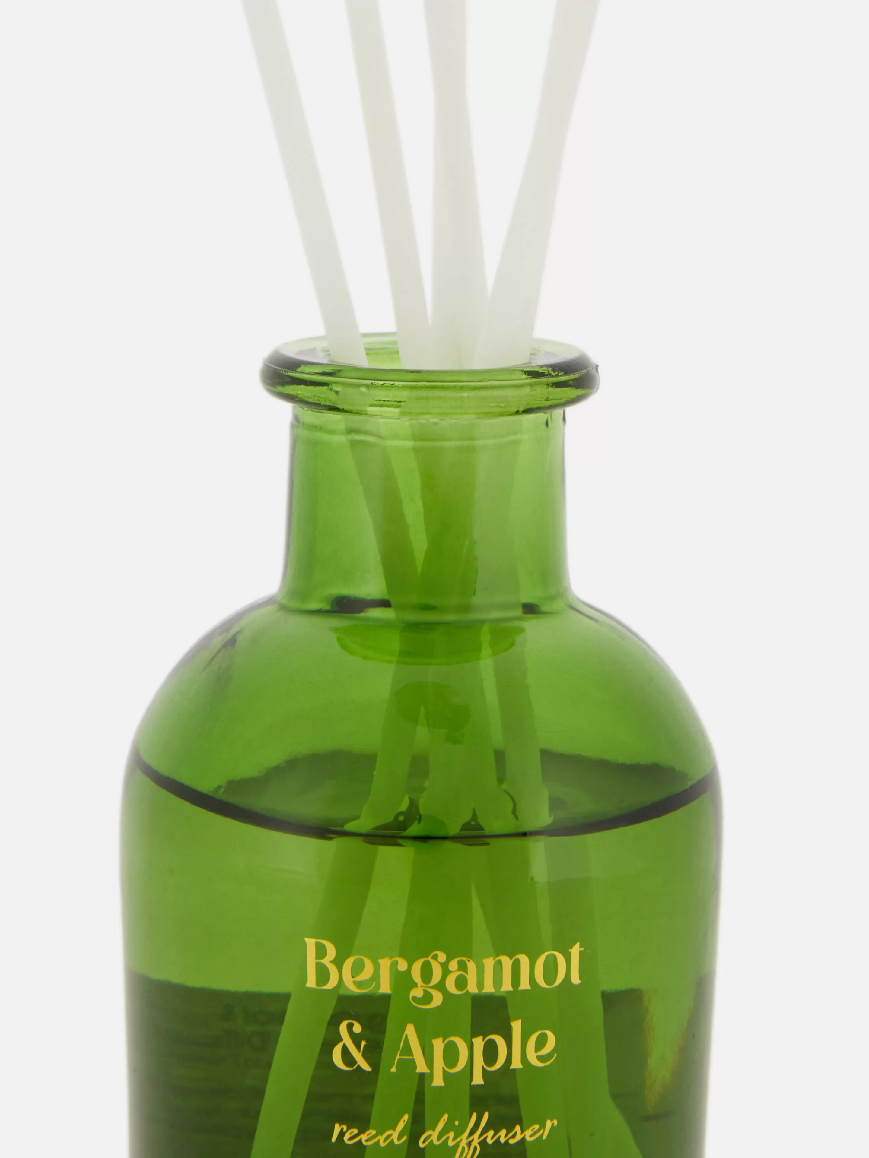 Fragrância Para Casa*Primark Difusor Varetas Frasco Vidro Verde