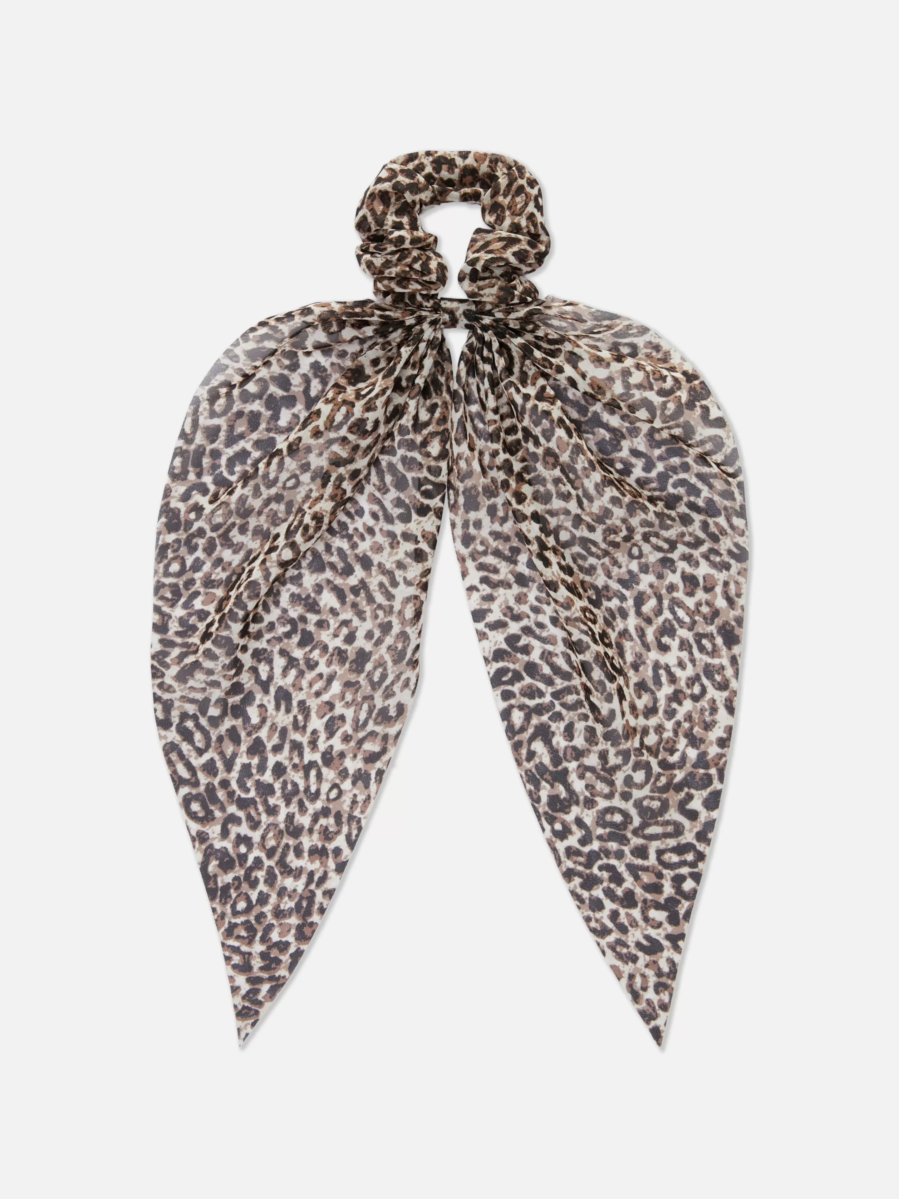 Acessórios De Cabelo*Primark Elástico Cabelo Comprido Leopardo Castanho