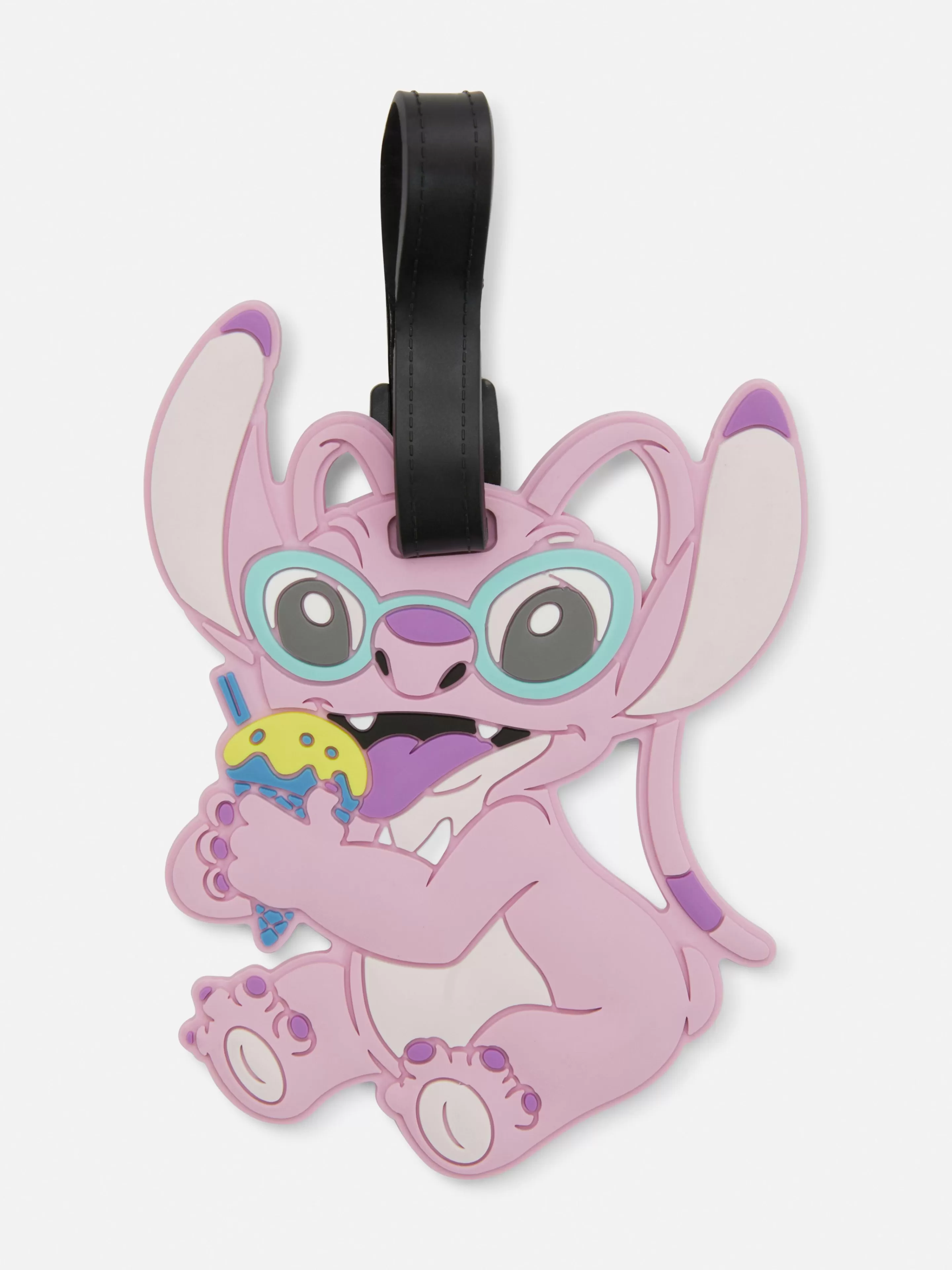 Acessórios De Viagem*Primark Etiqueta Bagagem Disney Lilo & Stitch Cor-de-rosa