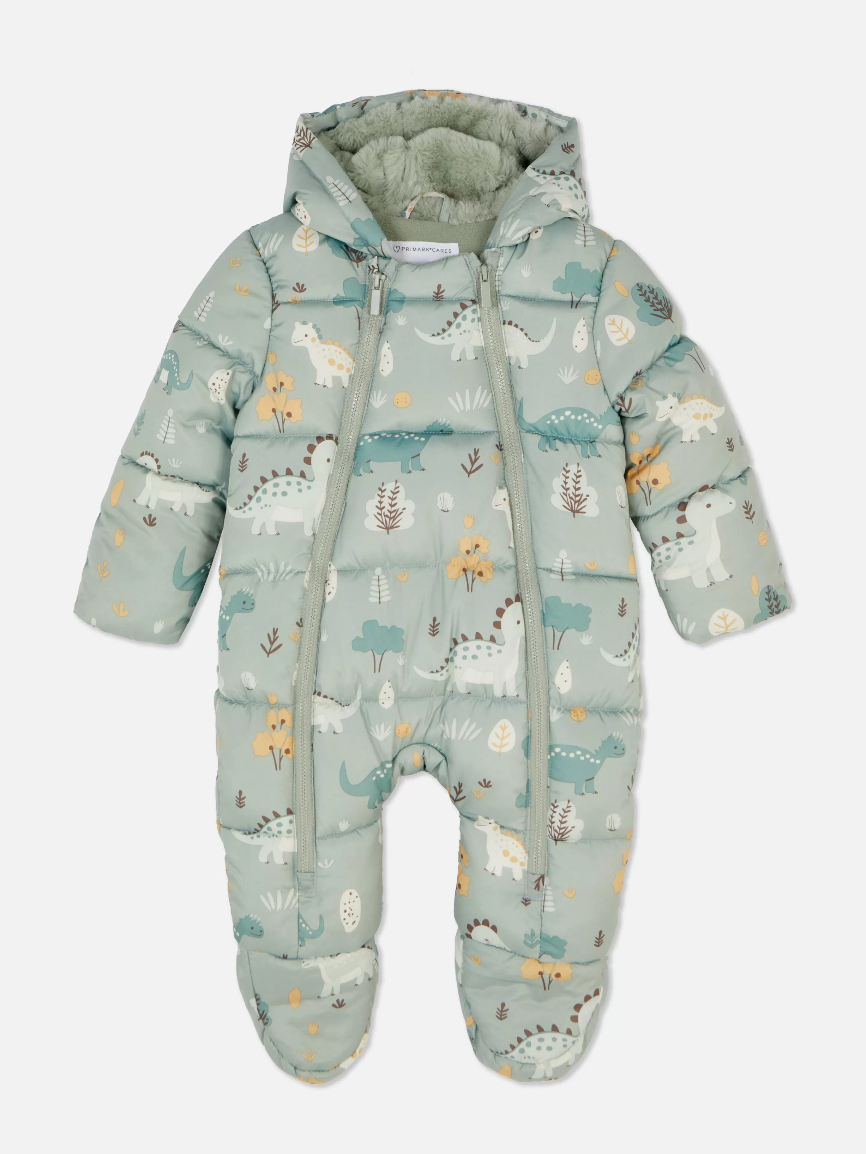 Babygrows E Pijamas*Primark Fato Passeio Padrão Dinossauro Verde