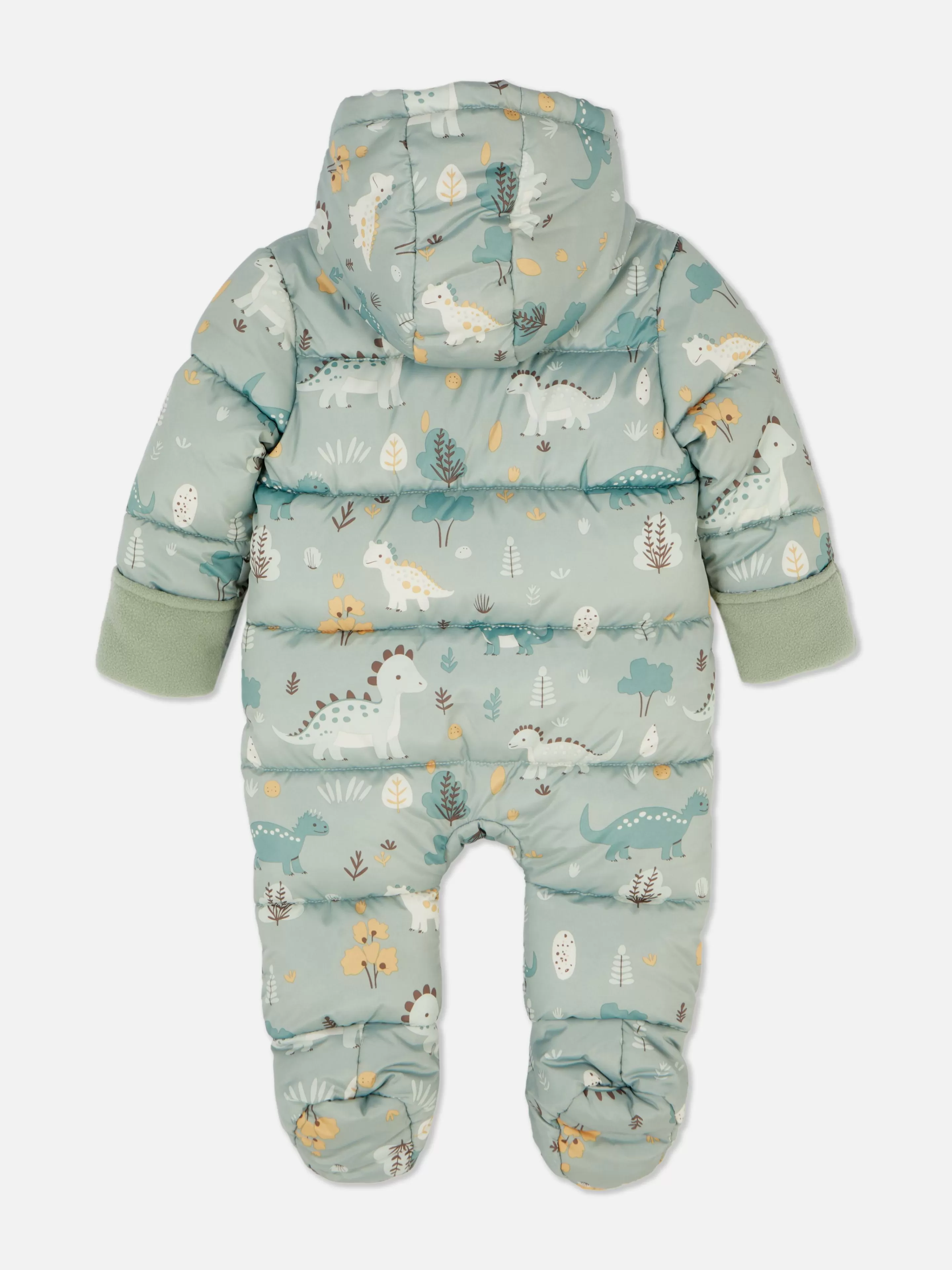 Babygrows E Pijamas*Primark Fato Passeio Padrão Dinossauro Verde