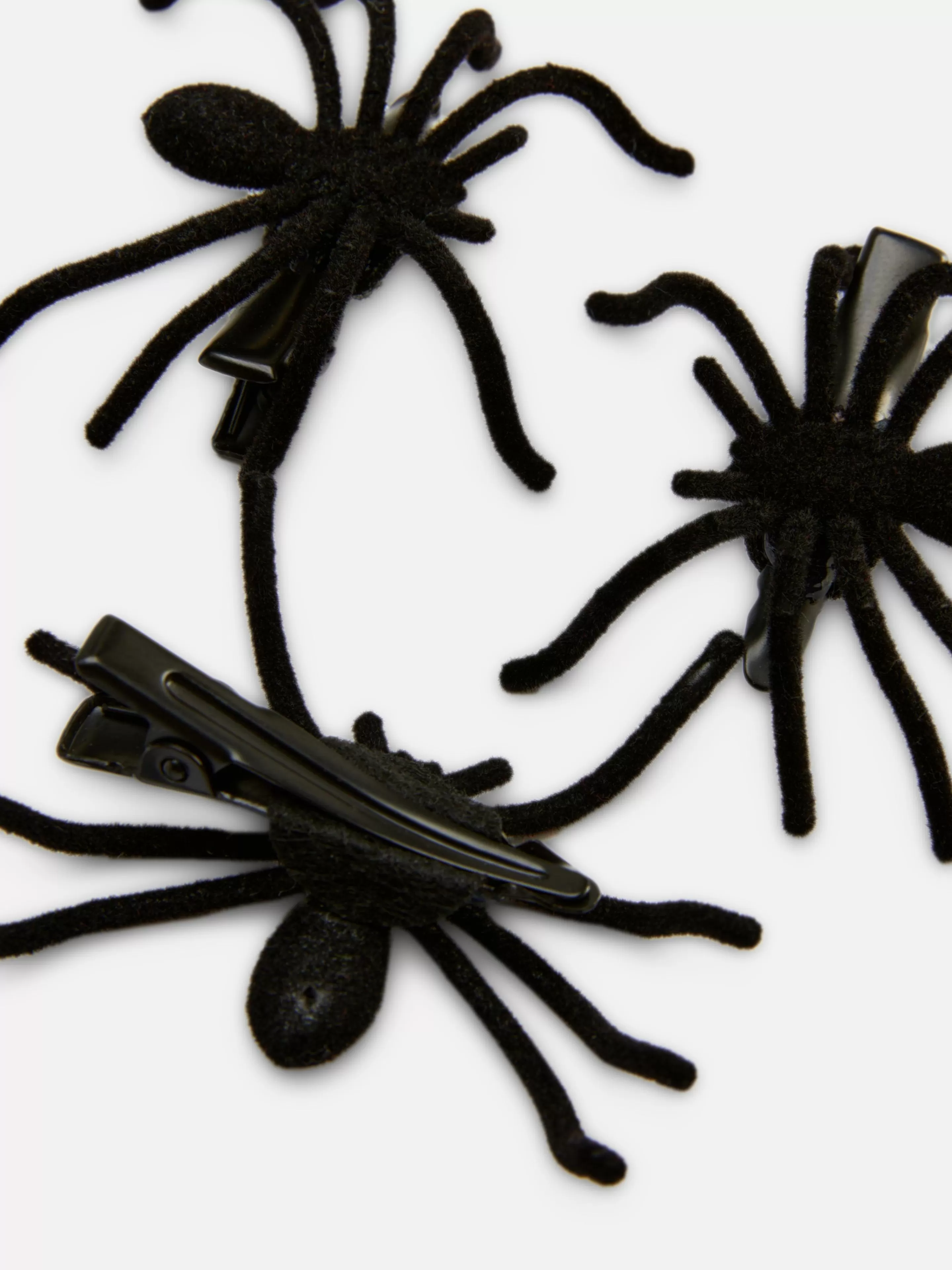 Acessórios De Cabelo*Primark Ganchos Cabelo Halloween Aranha Preto