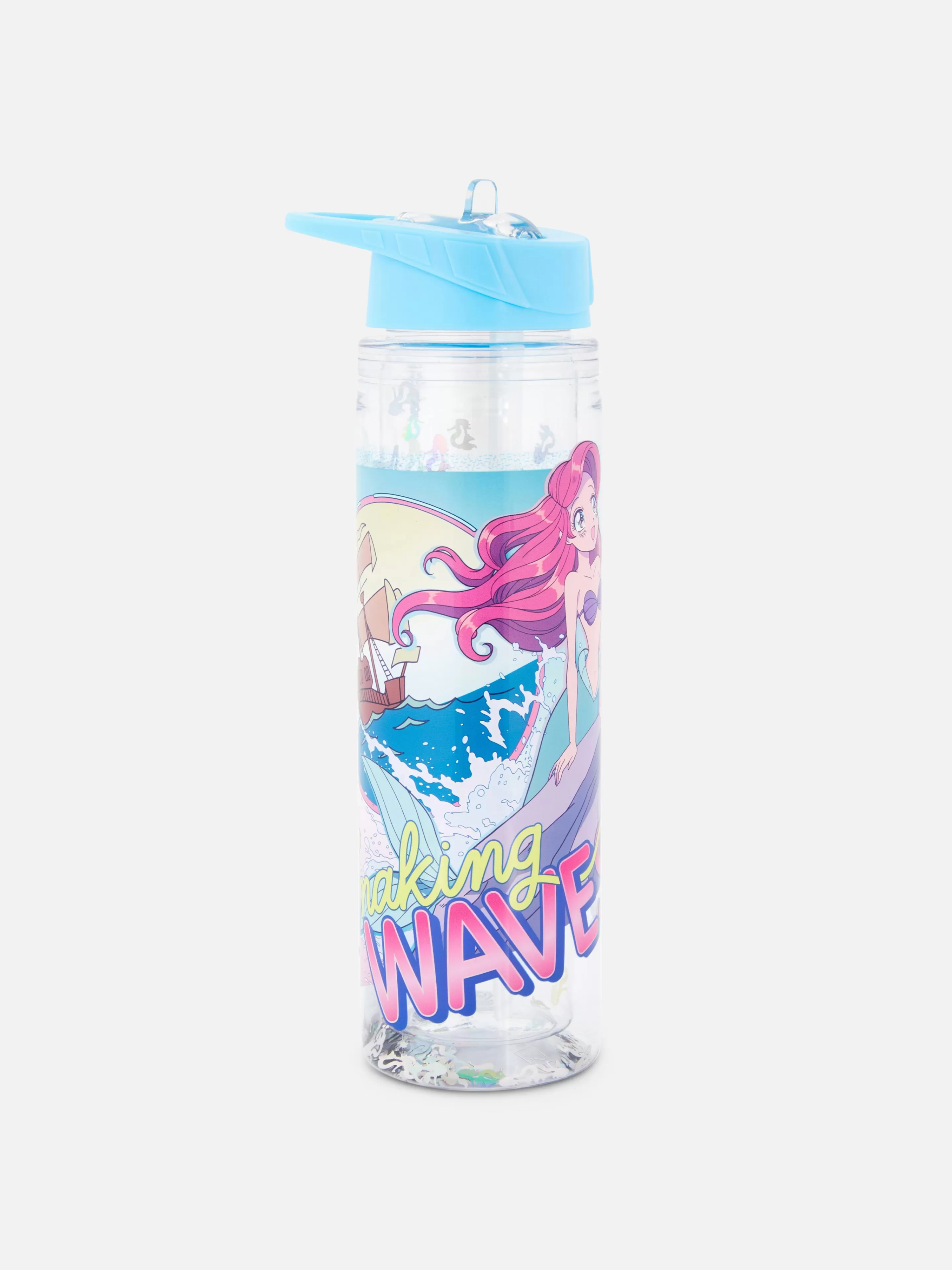 Copos E Canecas*Primark Garrafa água Princesas Disney Ariel Cor-de-rosa