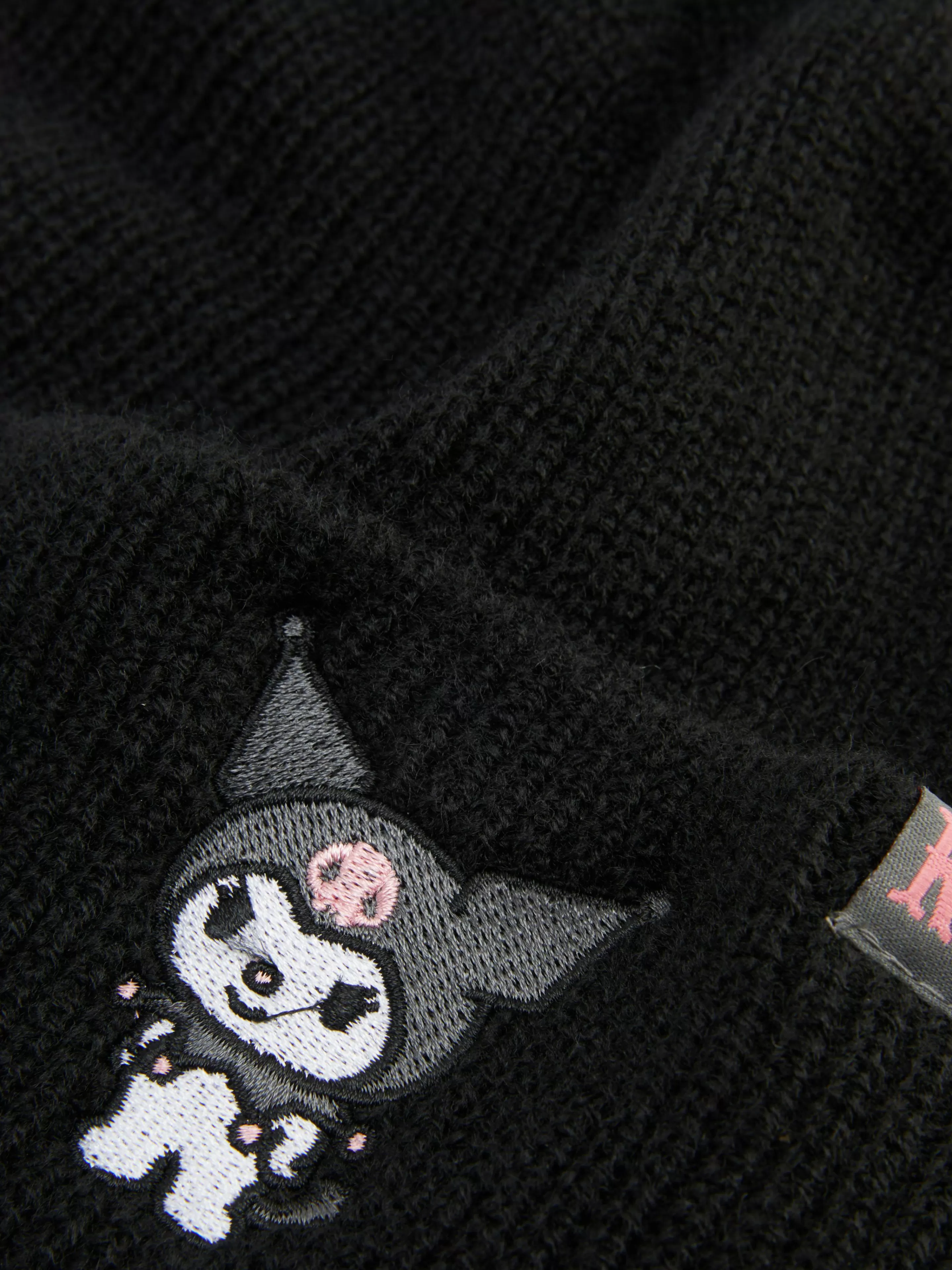 Chapéus, Luvas E Cachecóis*Primark Gorro Malha Hello Kitty Kuromi Preto