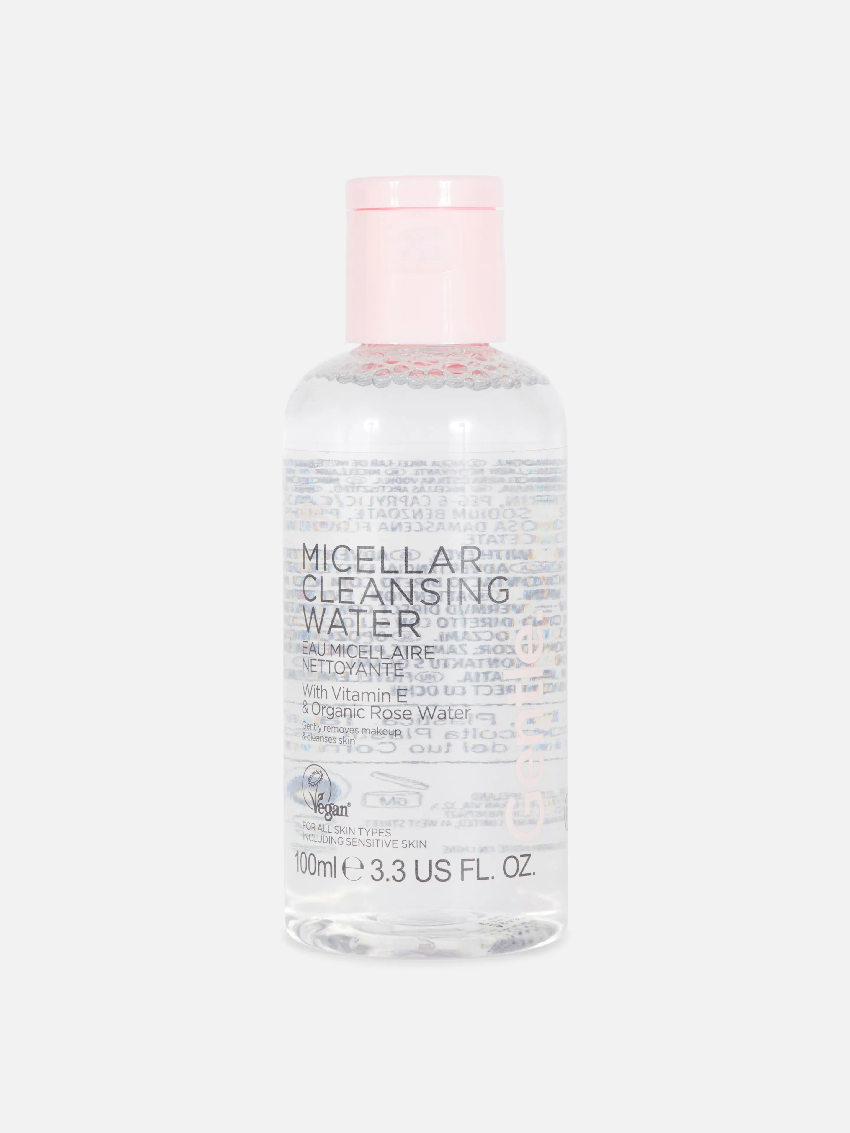 Loções De Limpeza E Tónicos*Primark Água Limpeza Micelar Mini PS Cor-de-rosa