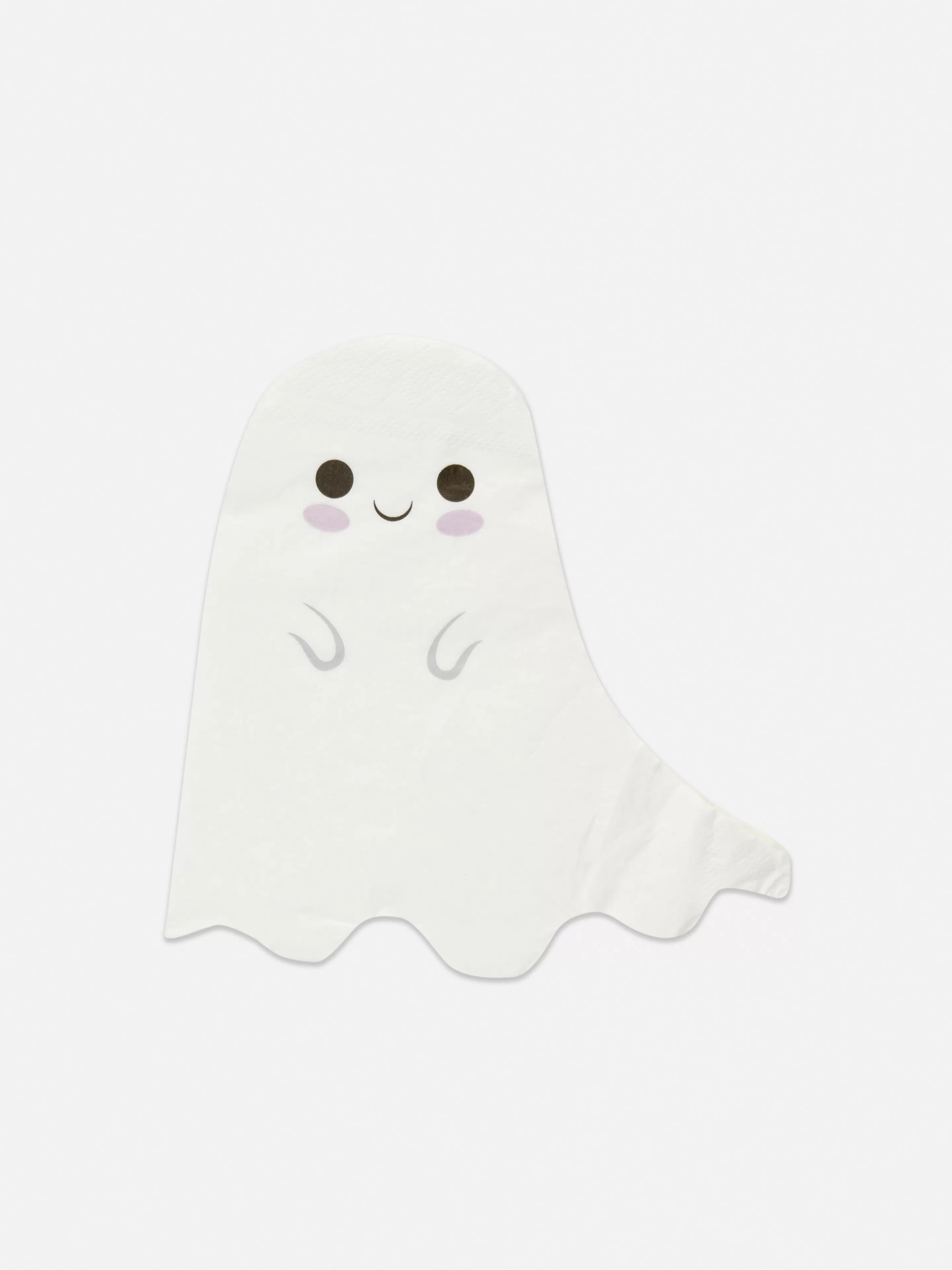 Serviços De Mesa*Primark Guardanapos Papel Forma Fantasma Branco