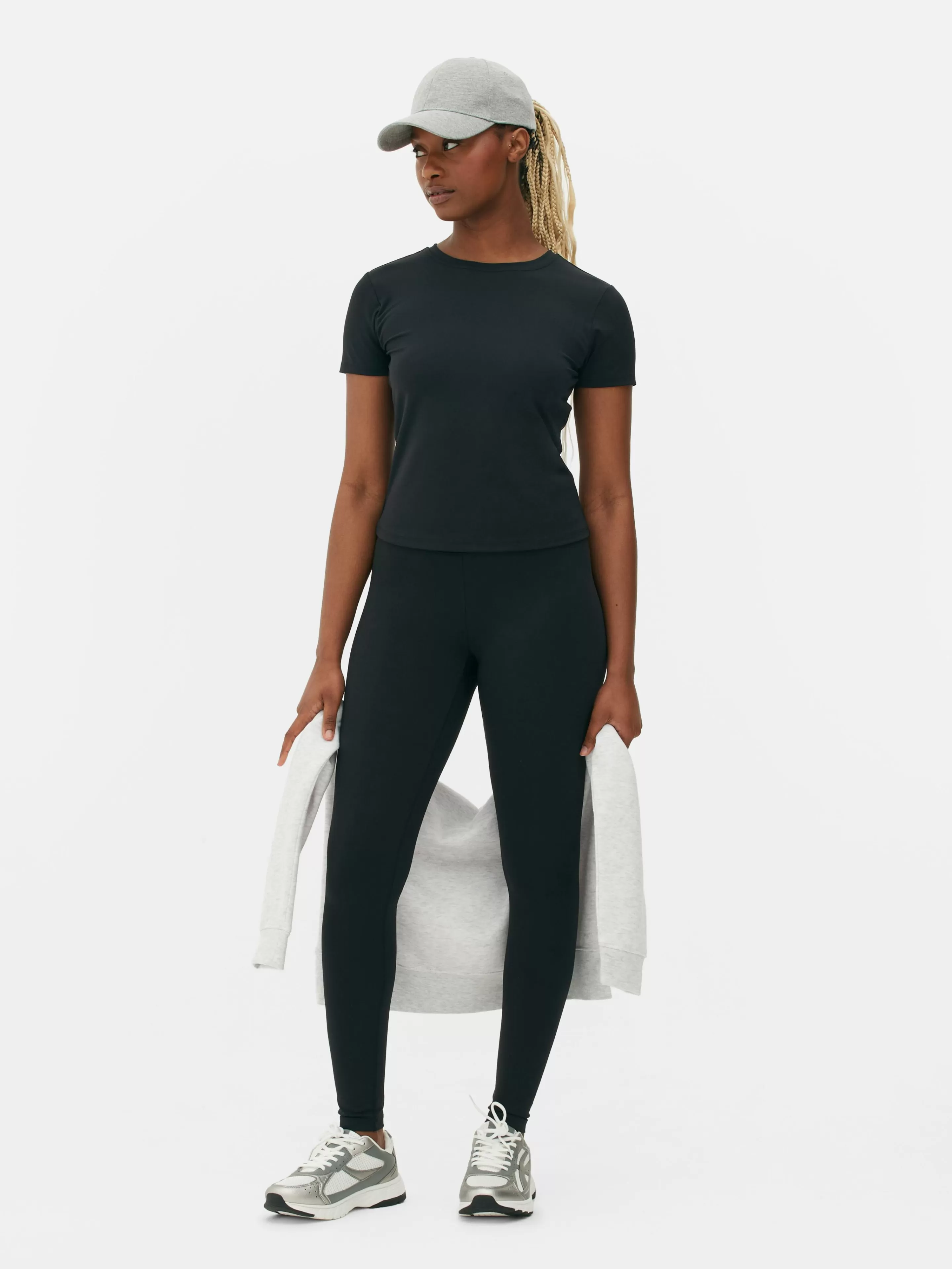 Roupas De Ginásio E De Desporto*Primark Leggings Ginásio Muito Suaves Preto