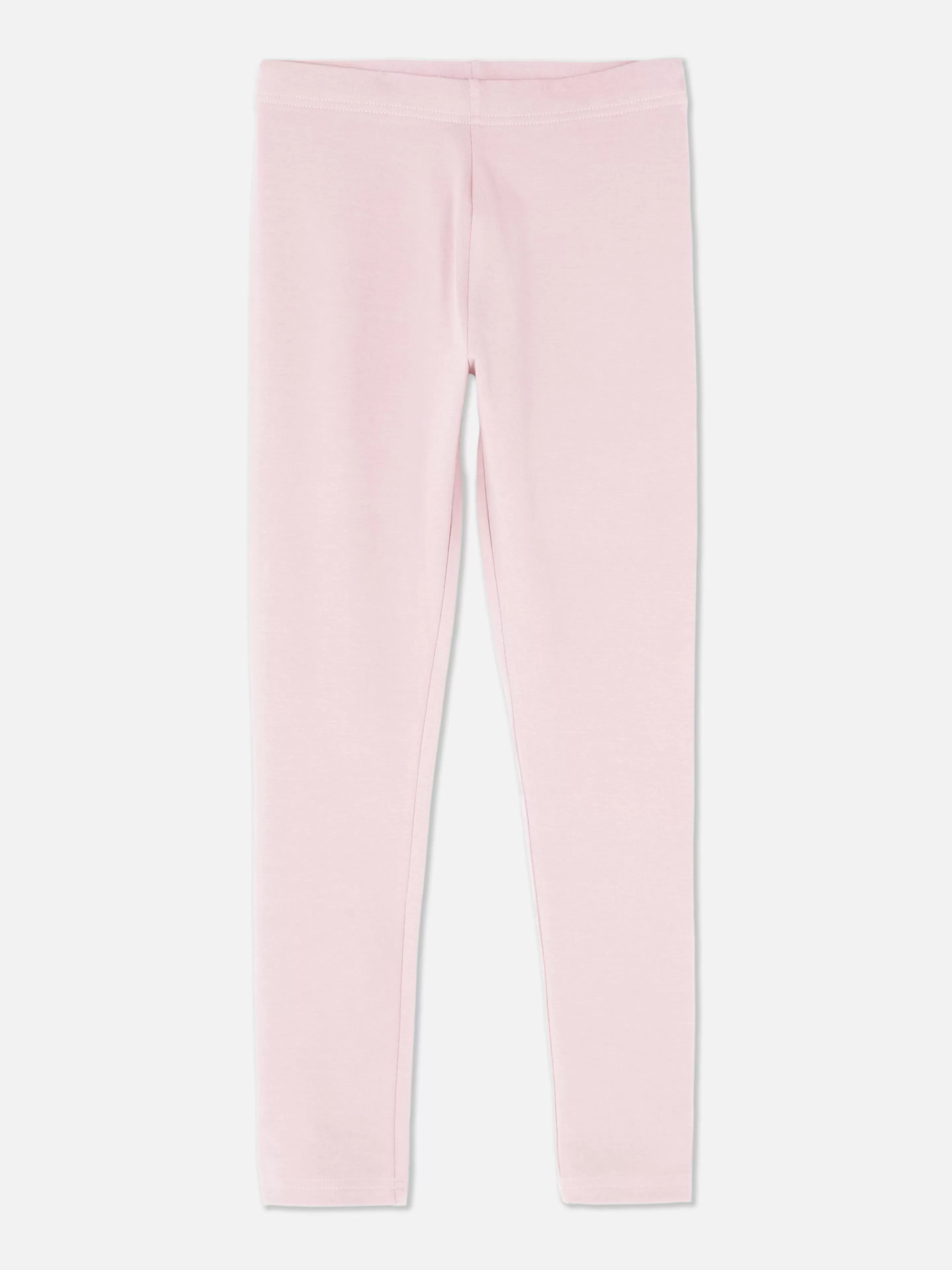 Calças De Treino*Primark Leggings Malha Clássicas Cor-de-rosa