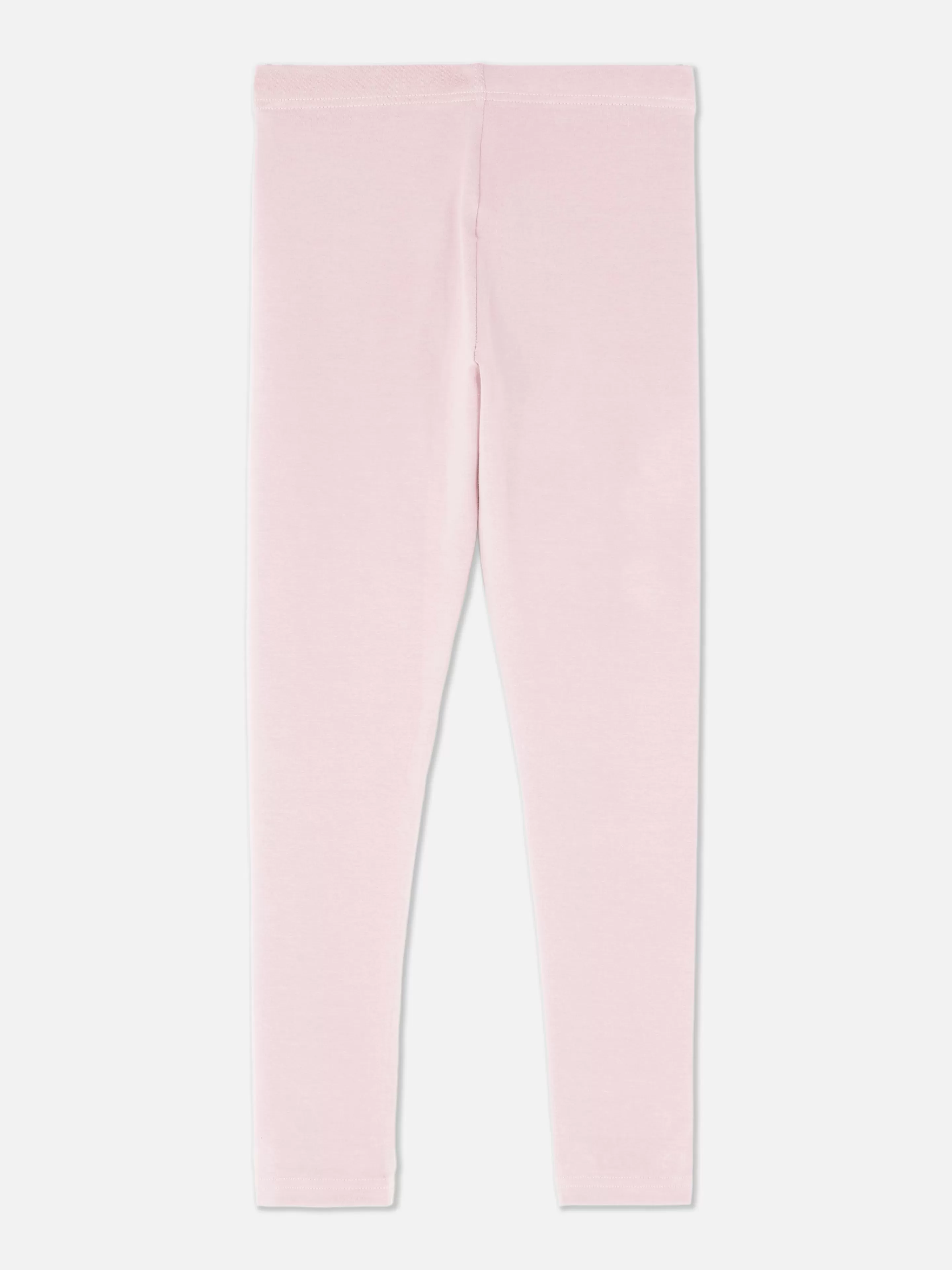 Calças De Treino*Primark Leggings Malha Clássicas Cor-de-rosa