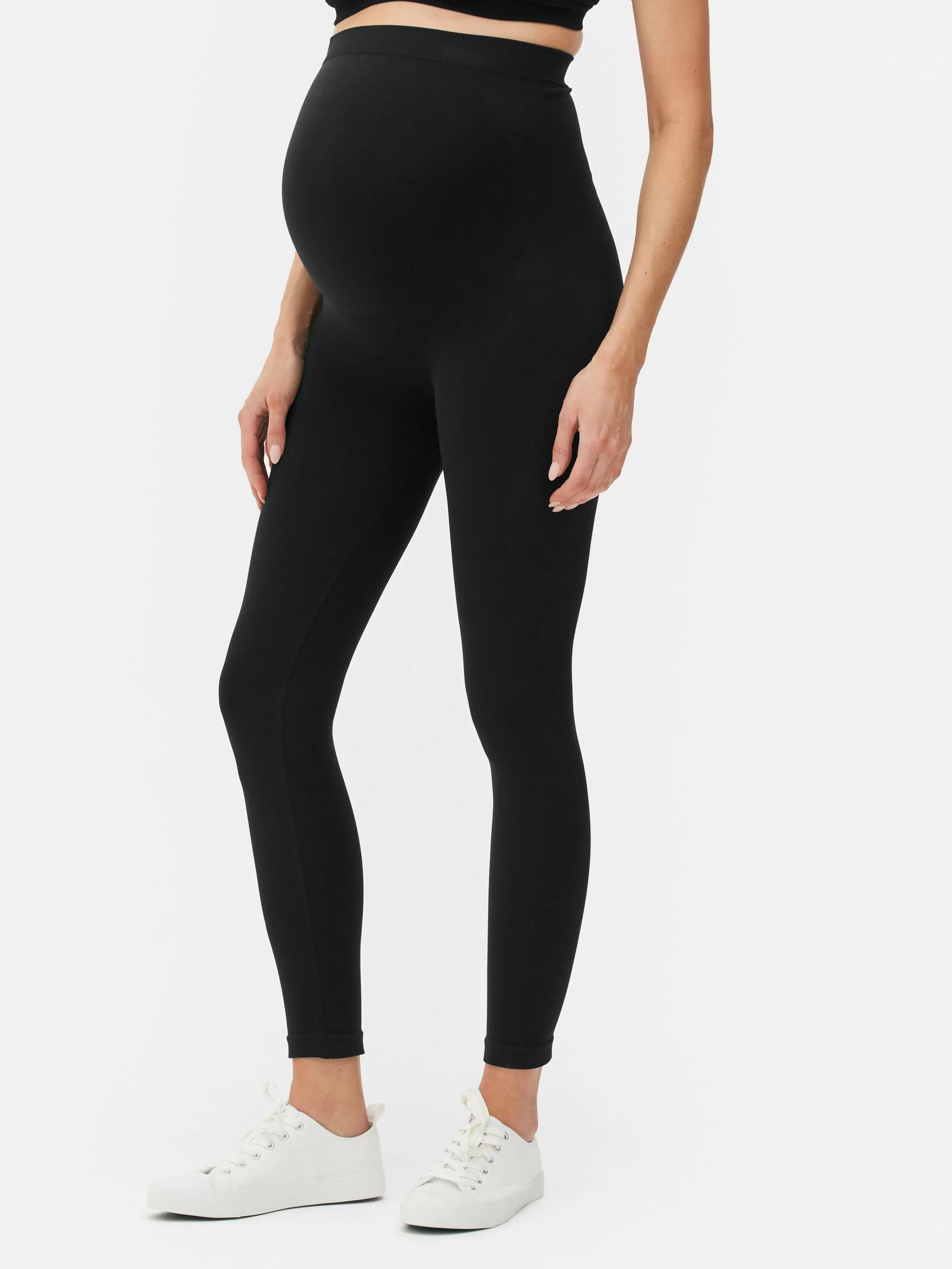 Roupas De Ginásio E De Desporto*Primark Leggings Maternidade Preto