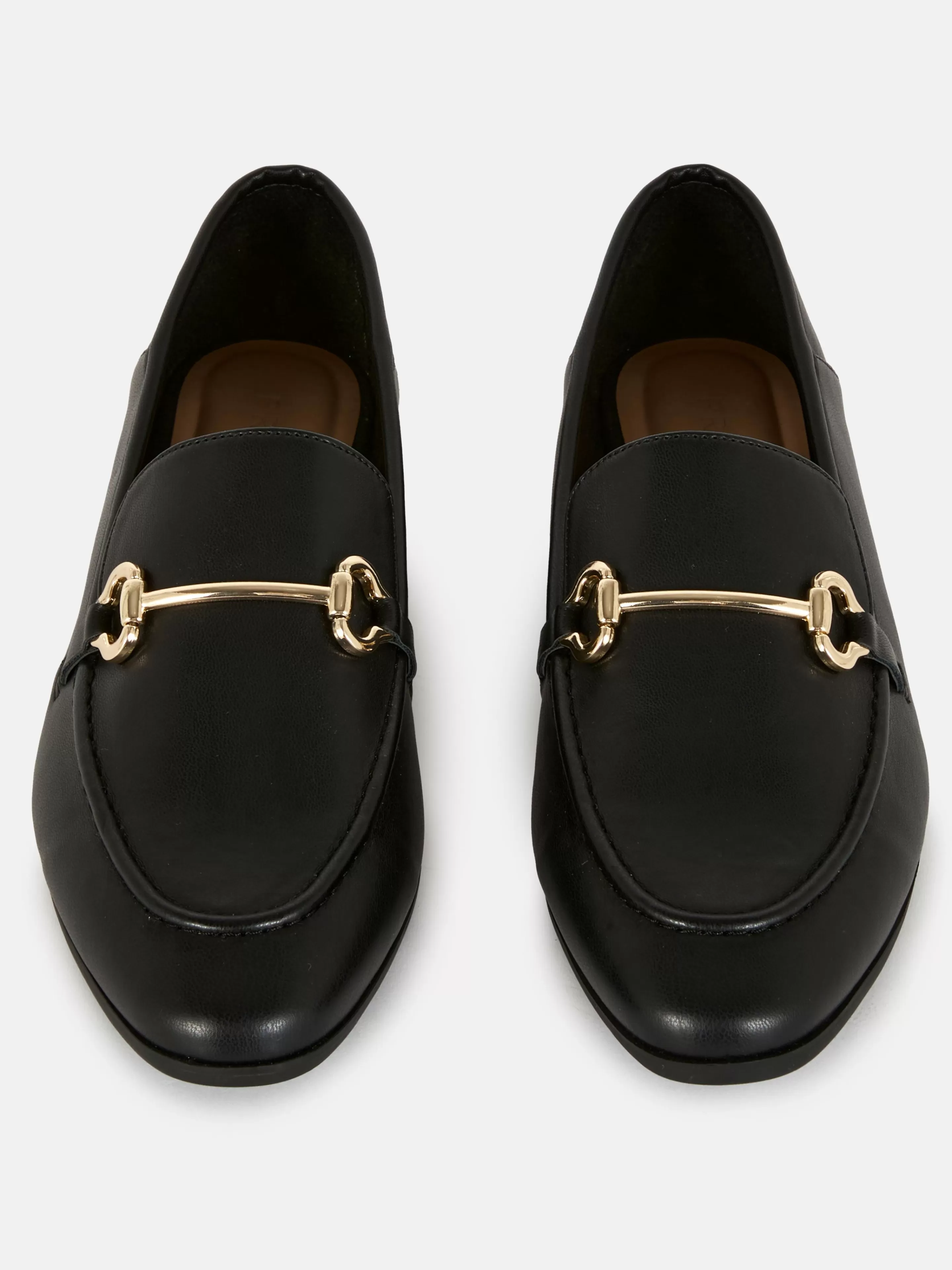 Sapatos Rasos*Primark Loafers Imitação Pele Preto