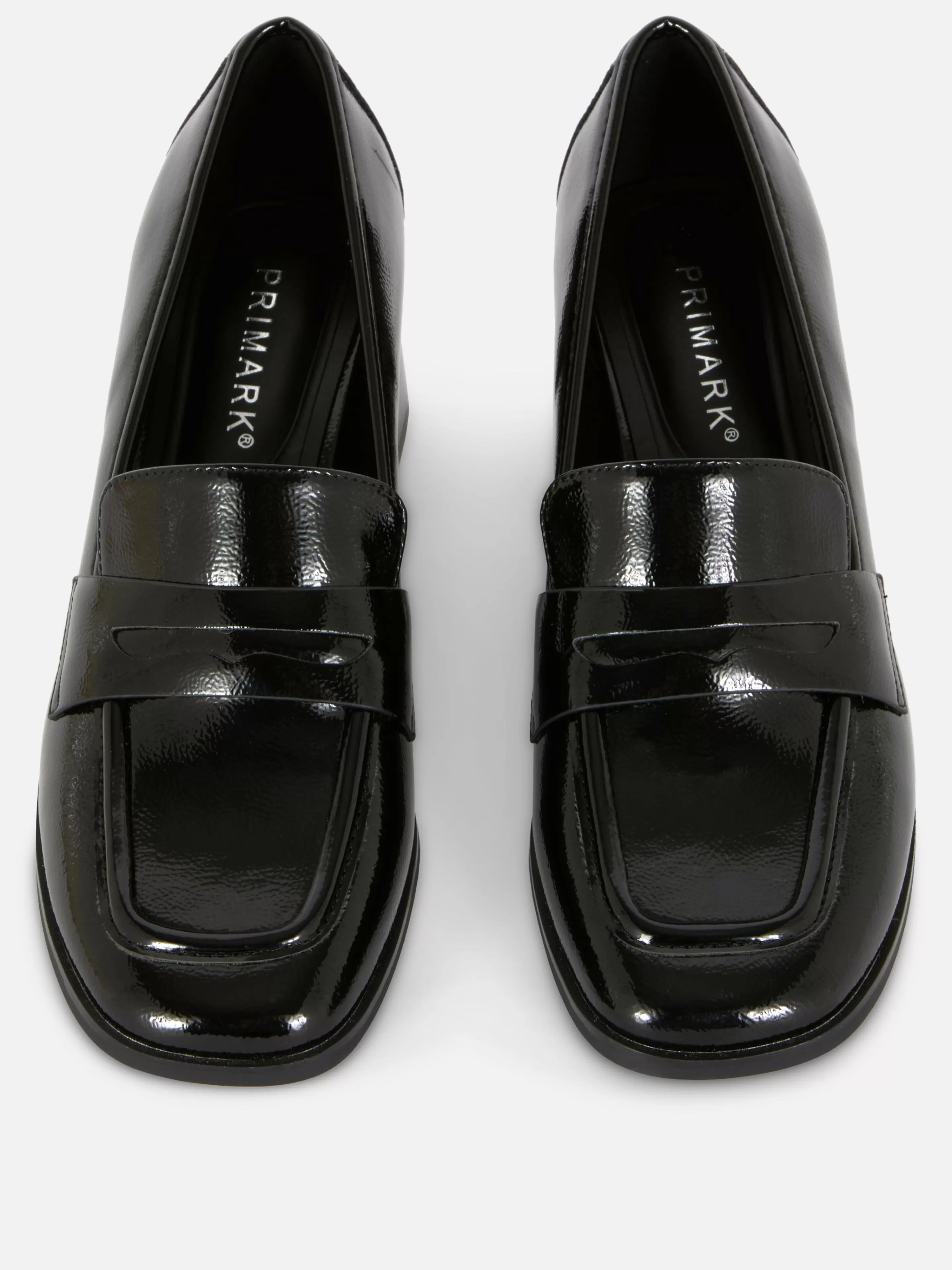 Sapatos De Salto Alto*Primark Loafers Salto Preto