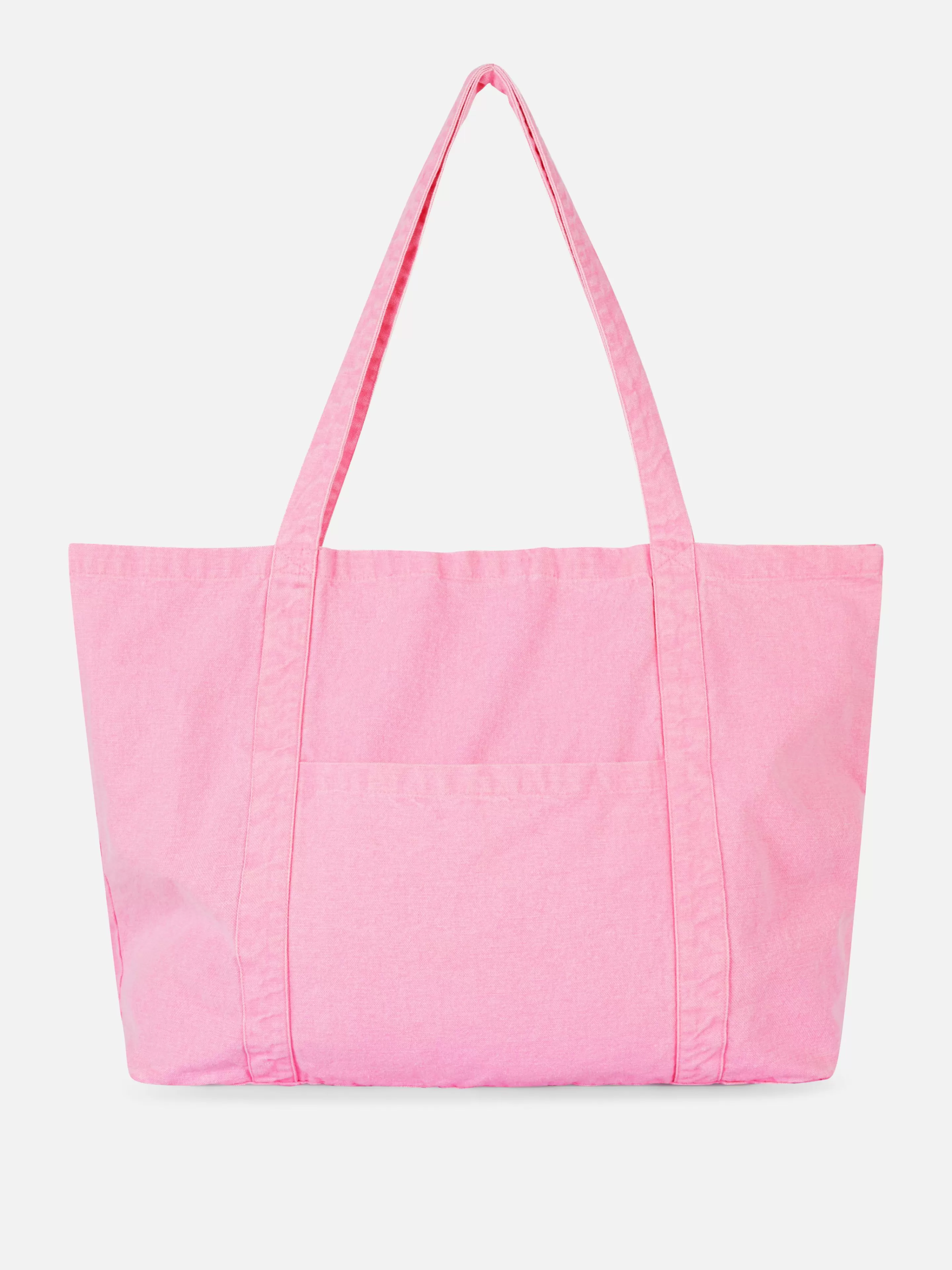 Malas E Carteiras*Primark Mala Shopper Lona Grande Cor-de-rosa