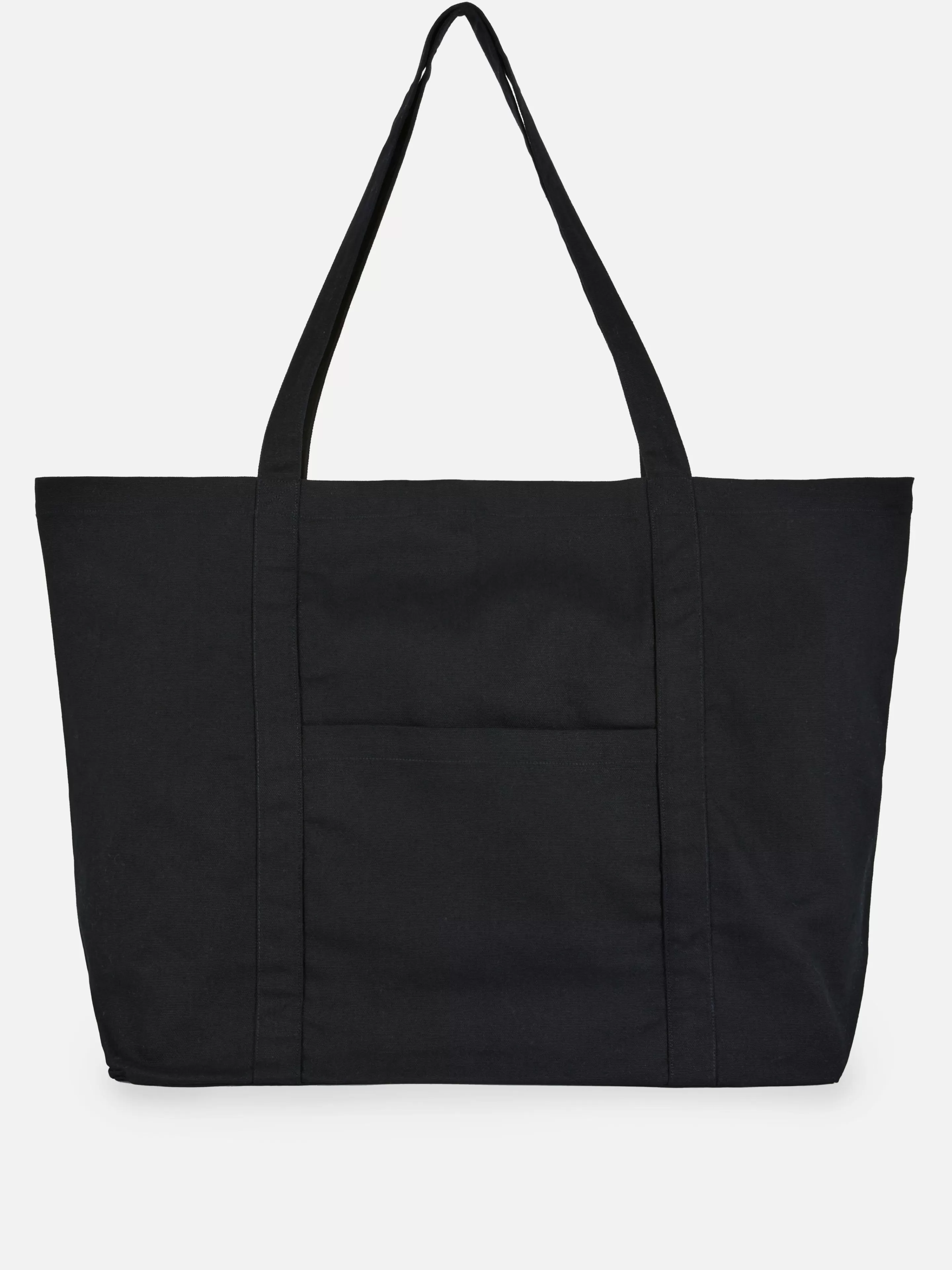 Malas E Carteiras*Primark Mala Shopper Lona Grande Preto