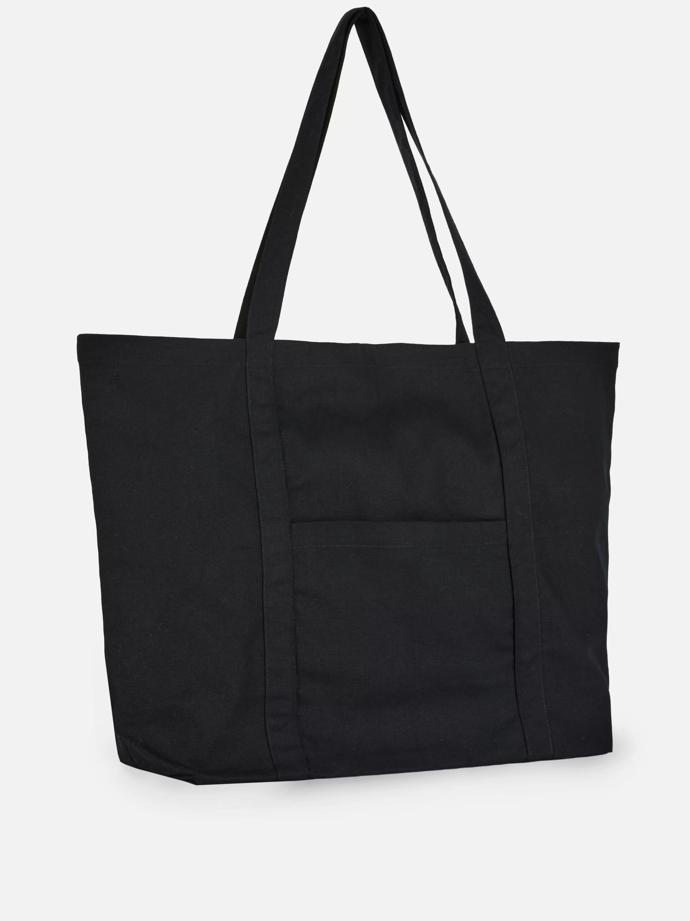 Malas E Carteiras*Primark Mala Shopper Lona Grande Preto