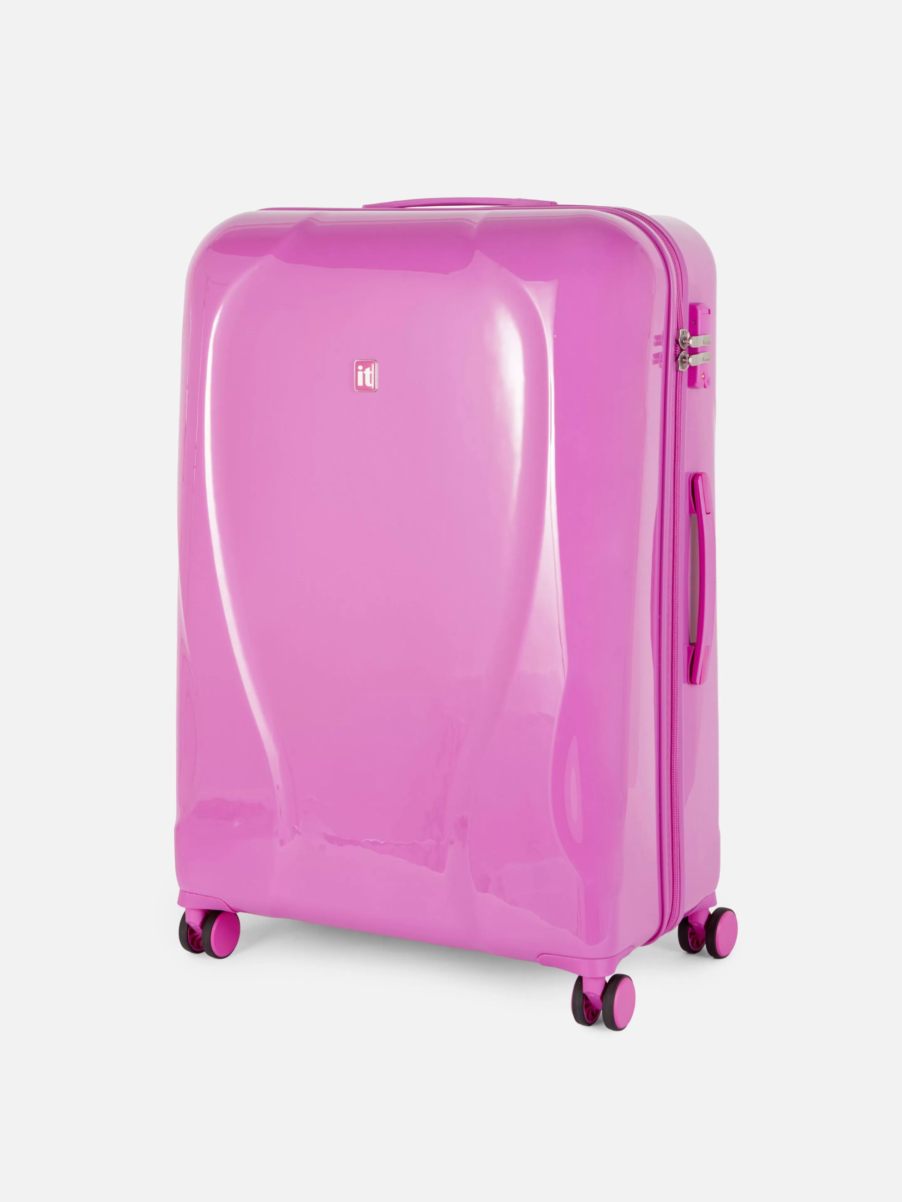 Malas De Viagem E Bagagem*Primark Mala Viagem Rígida 8 Rodas It Luggage Roxo