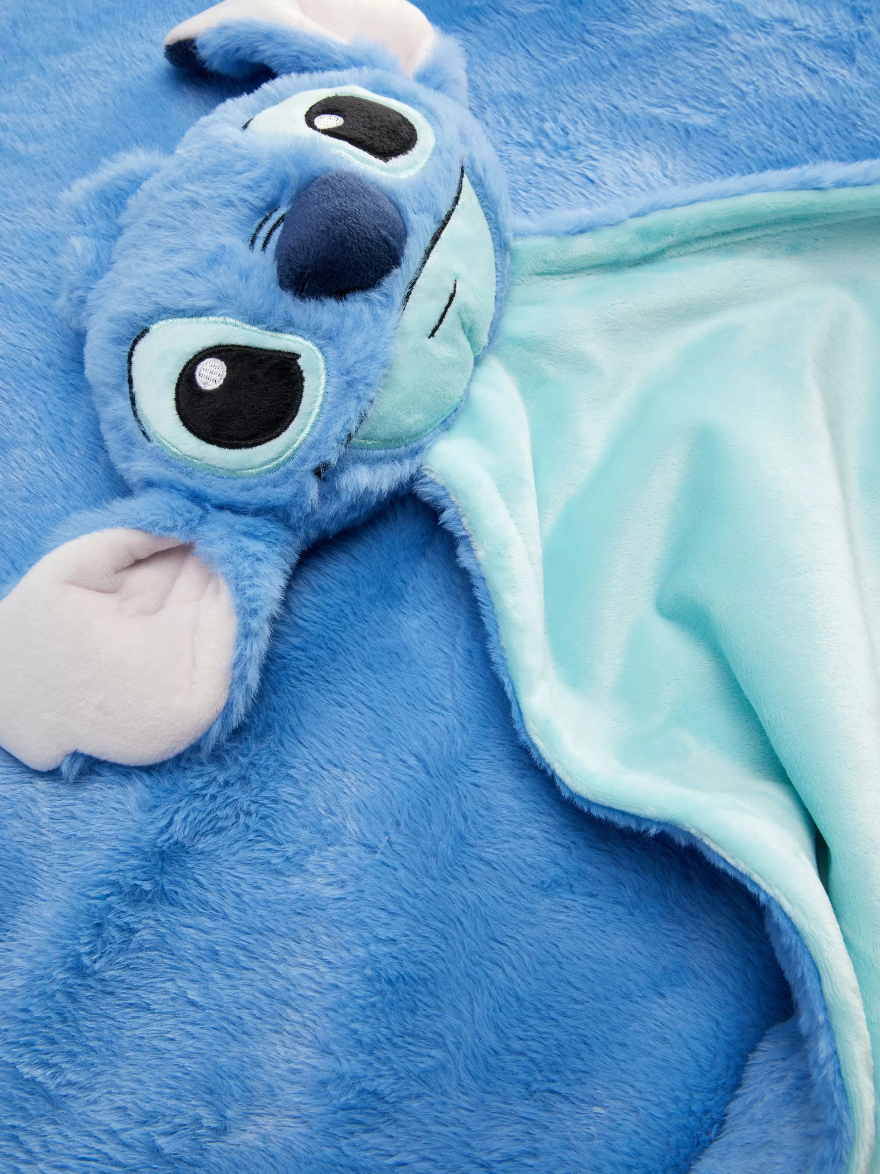 Roupa De Cama E Cobertores*Primark Manta Disney Lilo & Stitch Azul