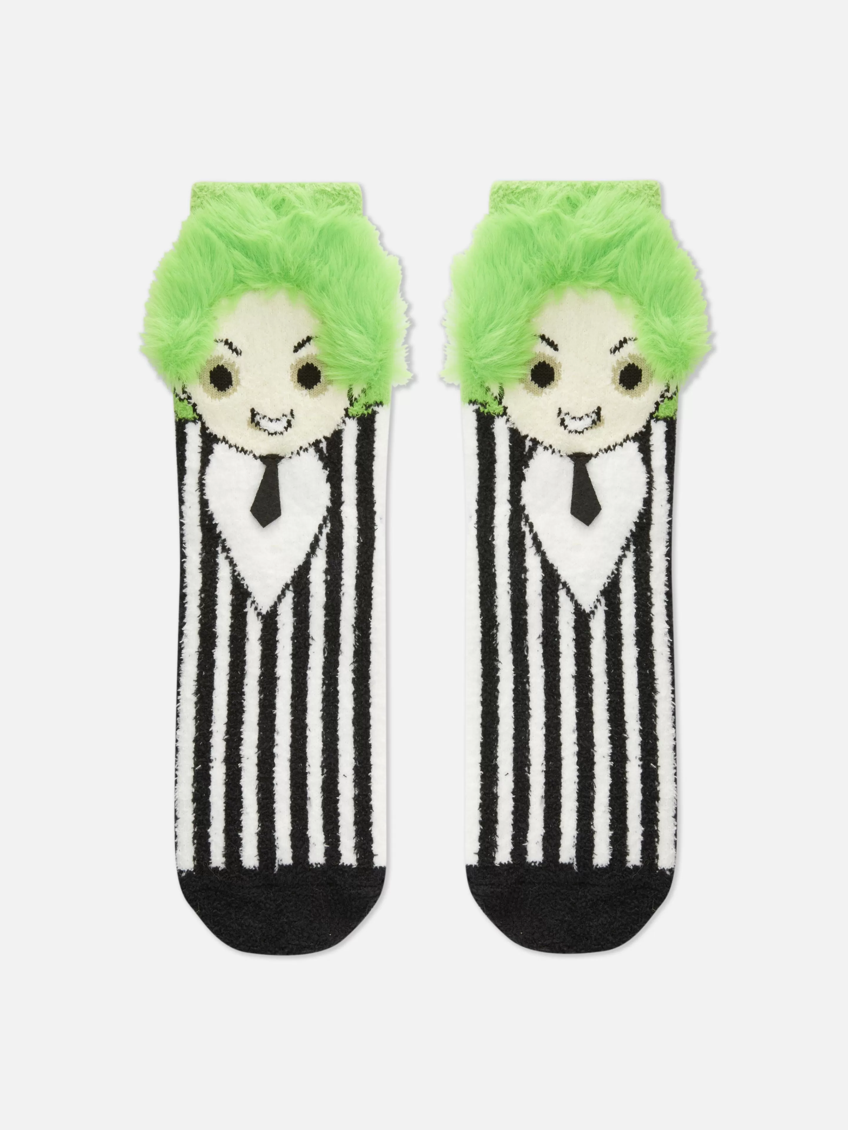 Meias*Primark Meias Confortáveis Beetlejuice Branco