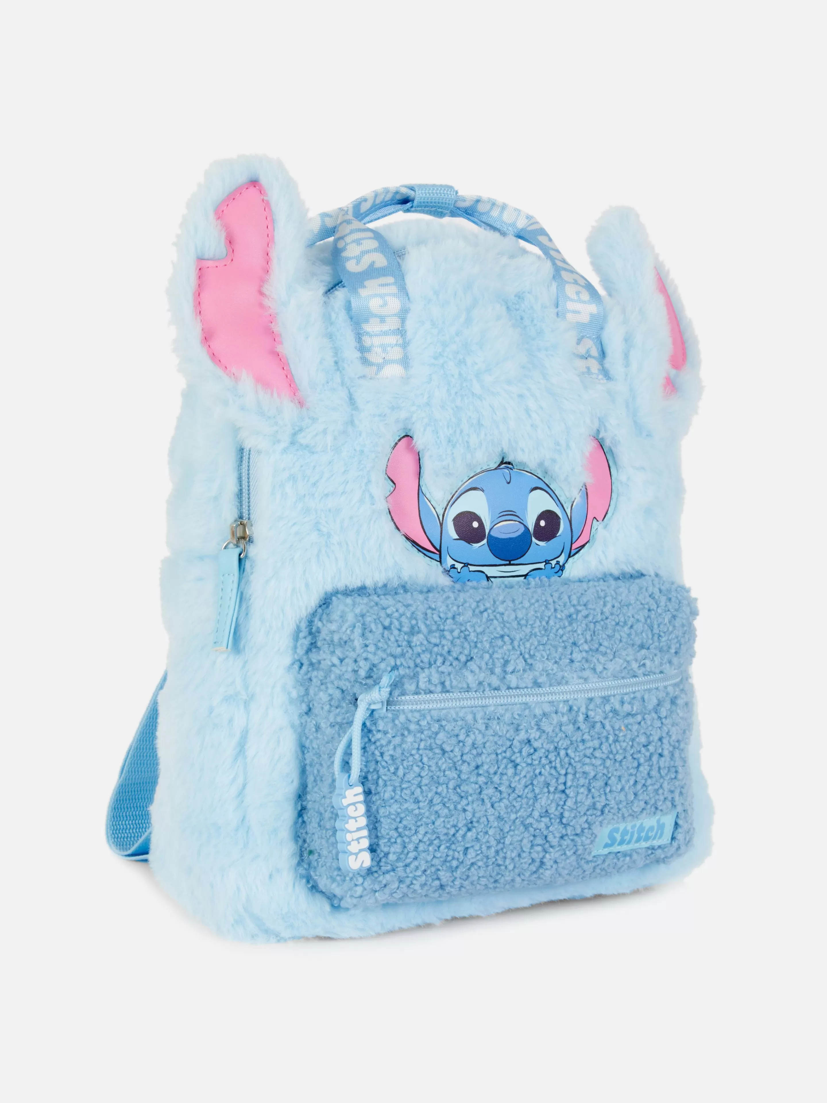 Malas*Primark Mochila Imitação Pelo Disney Stitch Azul