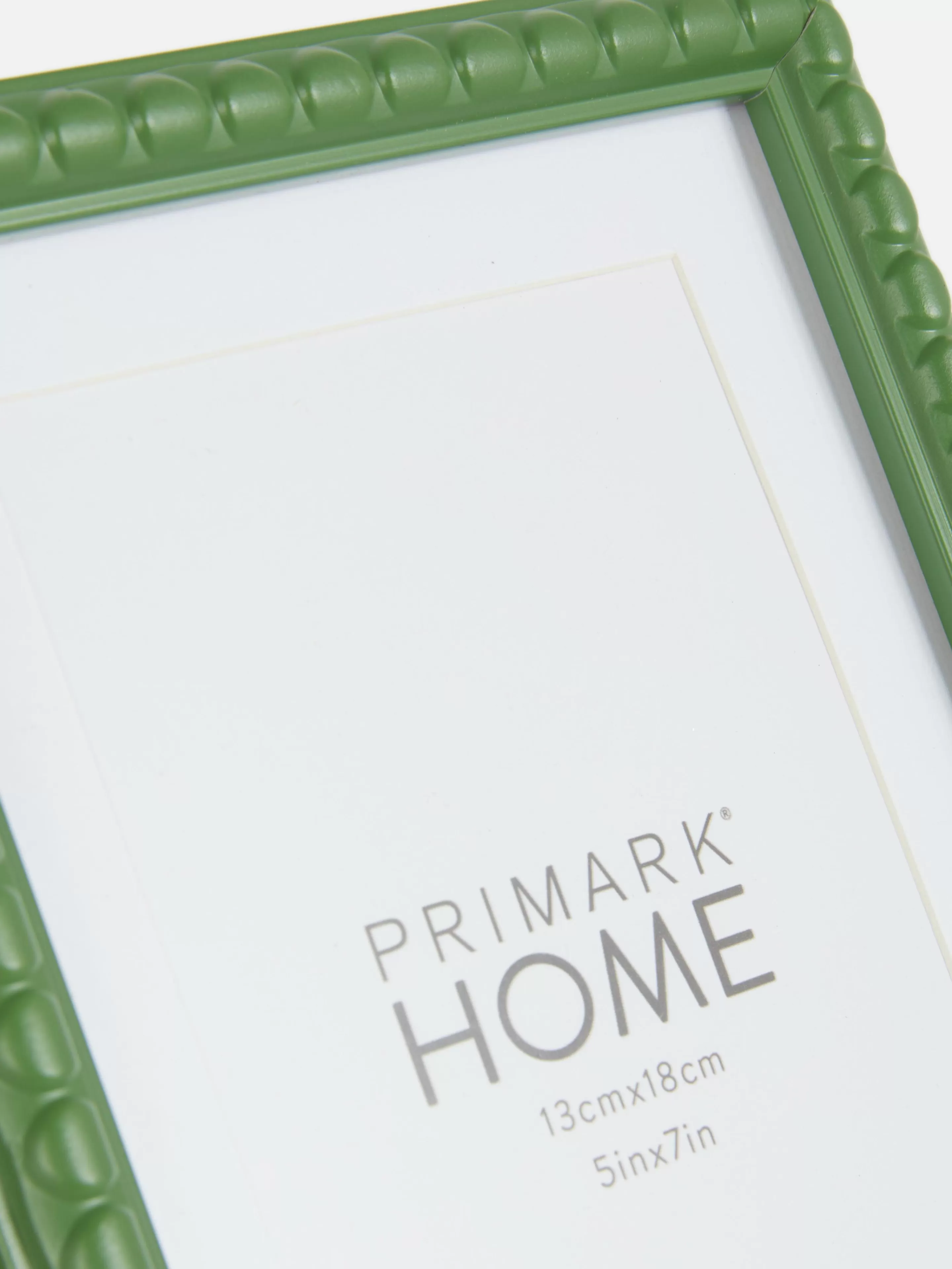 Molduras E Arte De Parede*Primark Moldura Contas 13 Cm X 18 Cm Verde-escuro