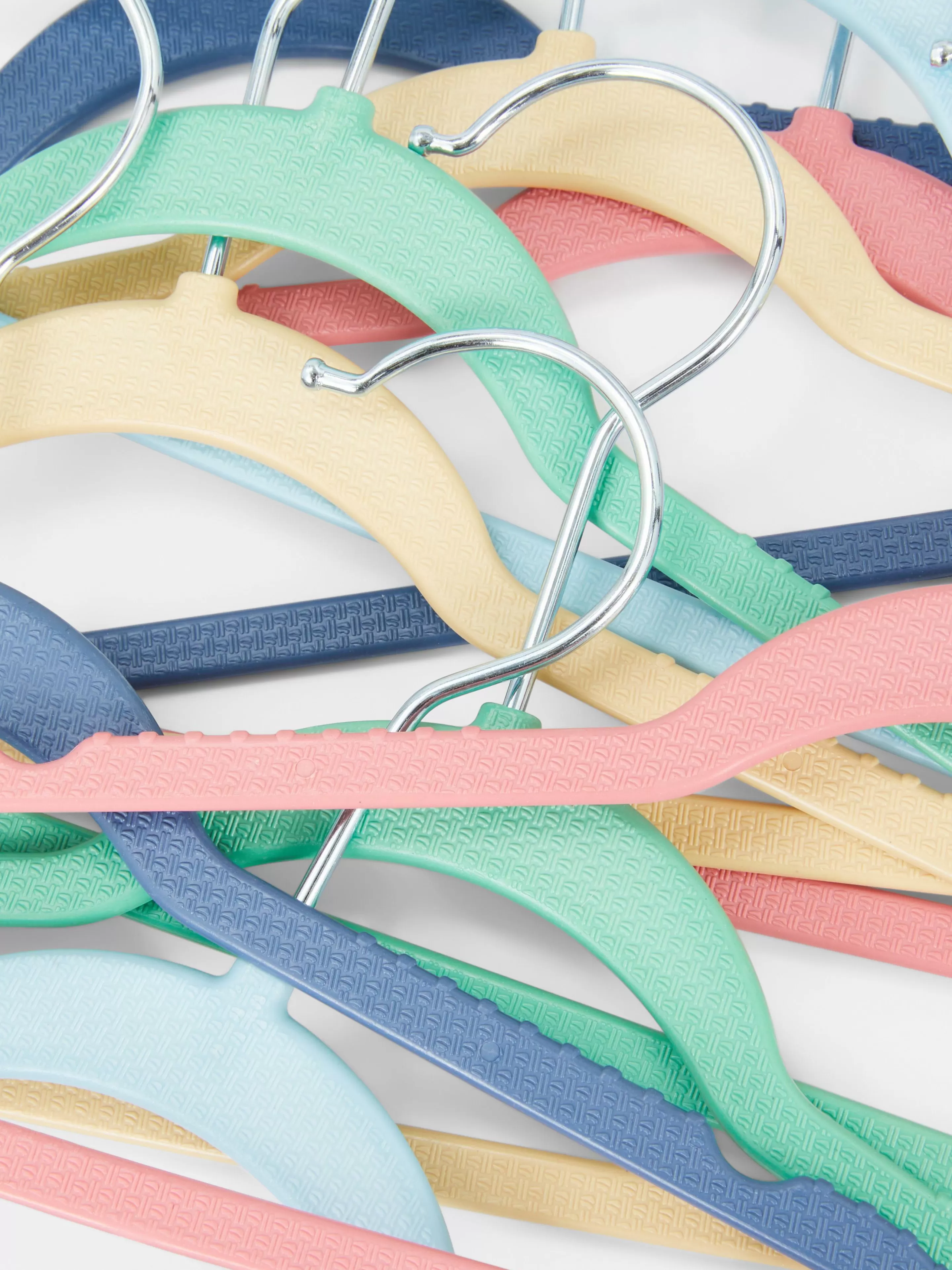 Cabides E Arrumação De Parede*Primark Pack 10 Cabides Coloridos Criança Multicolor