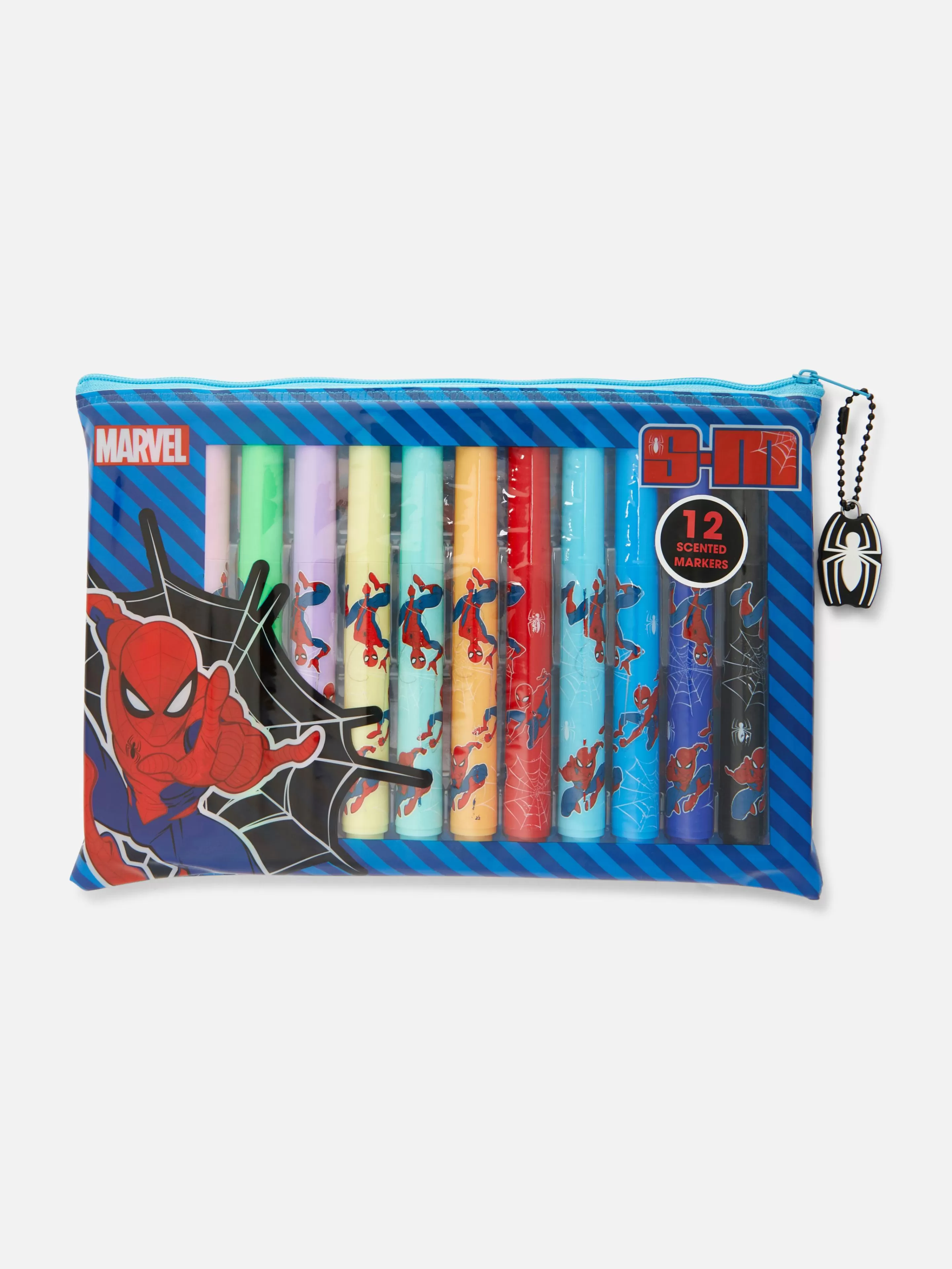 Lápis De Cor*Primark Pack 12 Marcadoras Perfumados MARVEL Homem-Aranha Vermelho