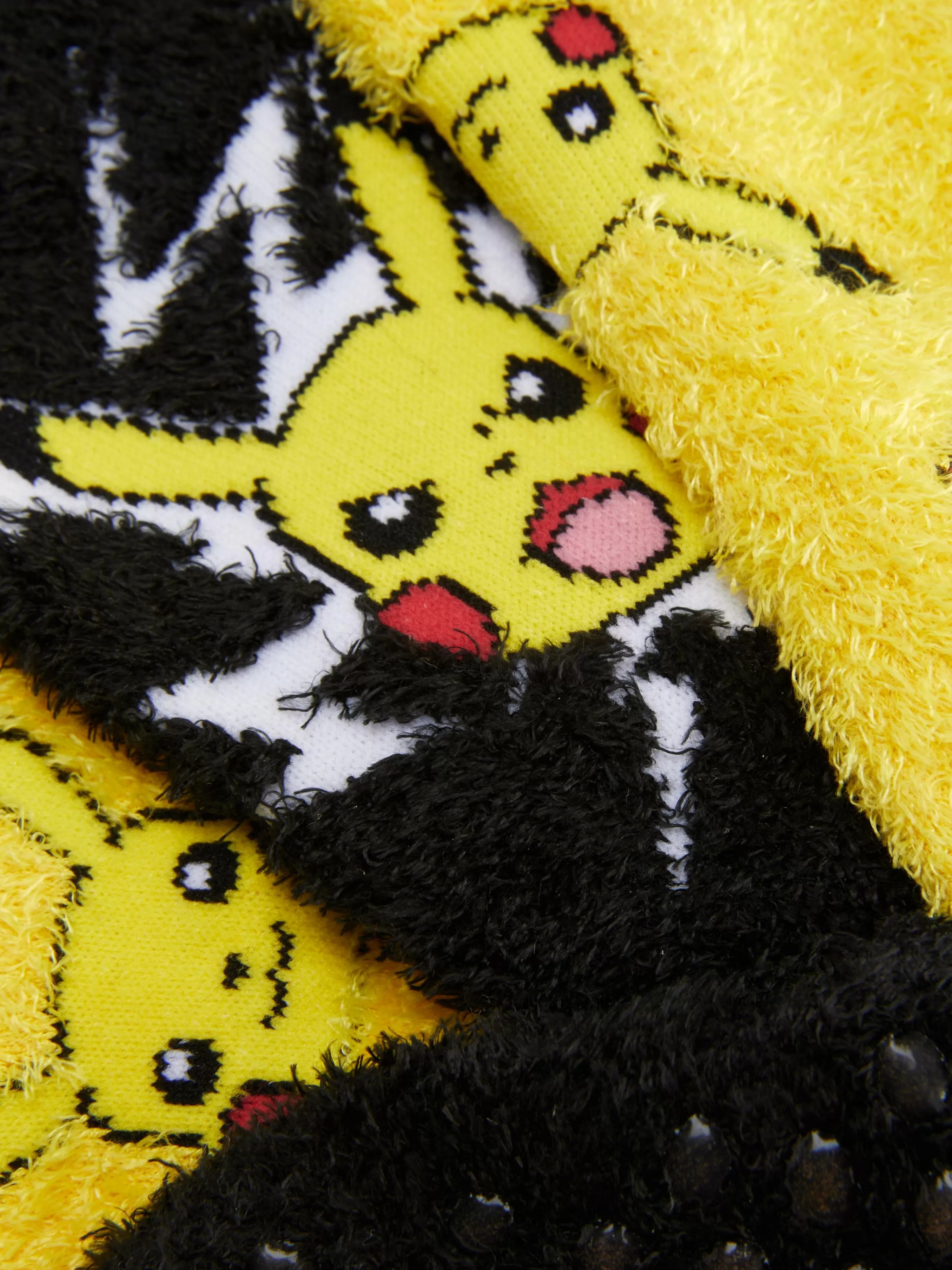 Meias*Primark Pack 2 Pares Meias Confortáveis Pokémon Amarelo