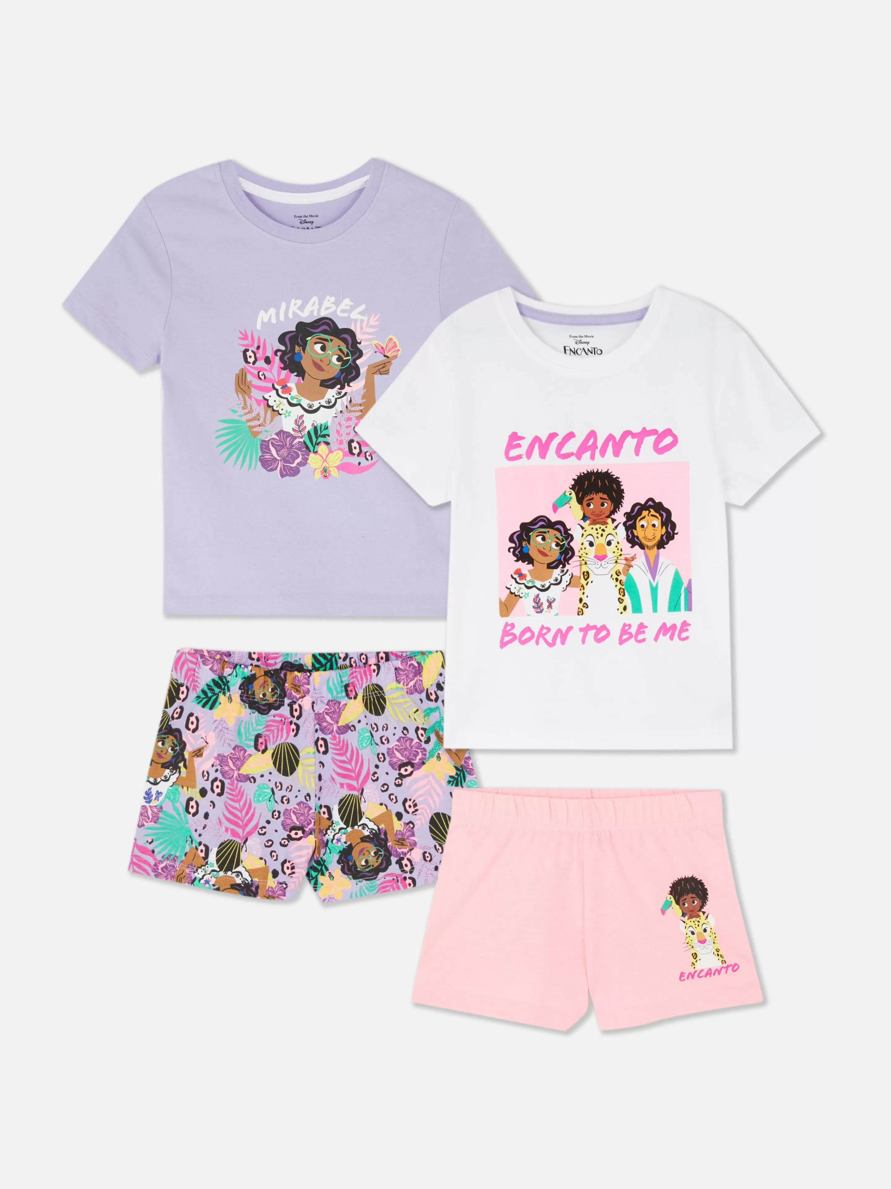 Pijamas E Roupa De Dormir*Primark Pack 2 Pijamas Disney Encanto Multicolor