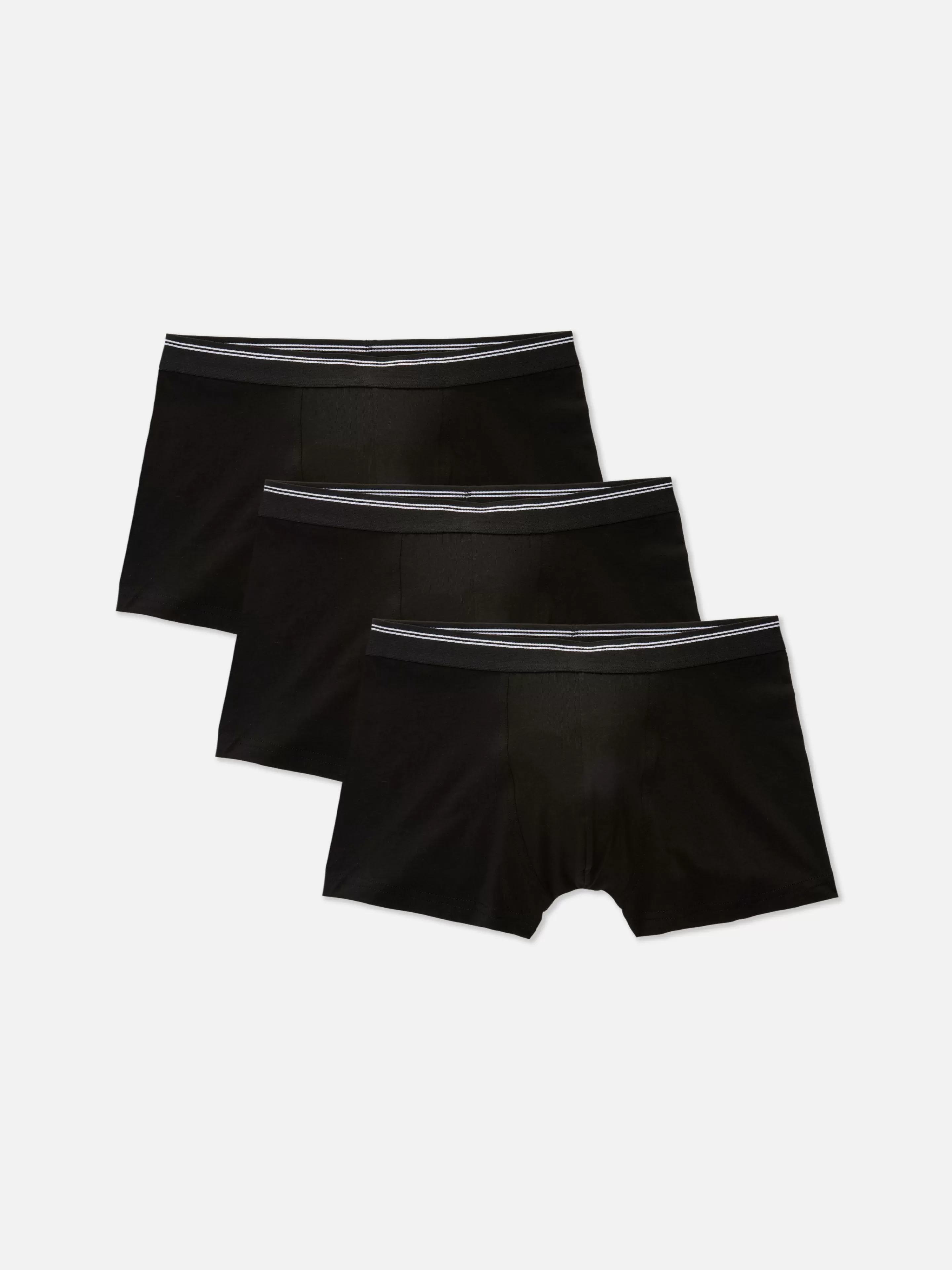 Roupa Interior*Primark Pack 3 Boxers Preto 2