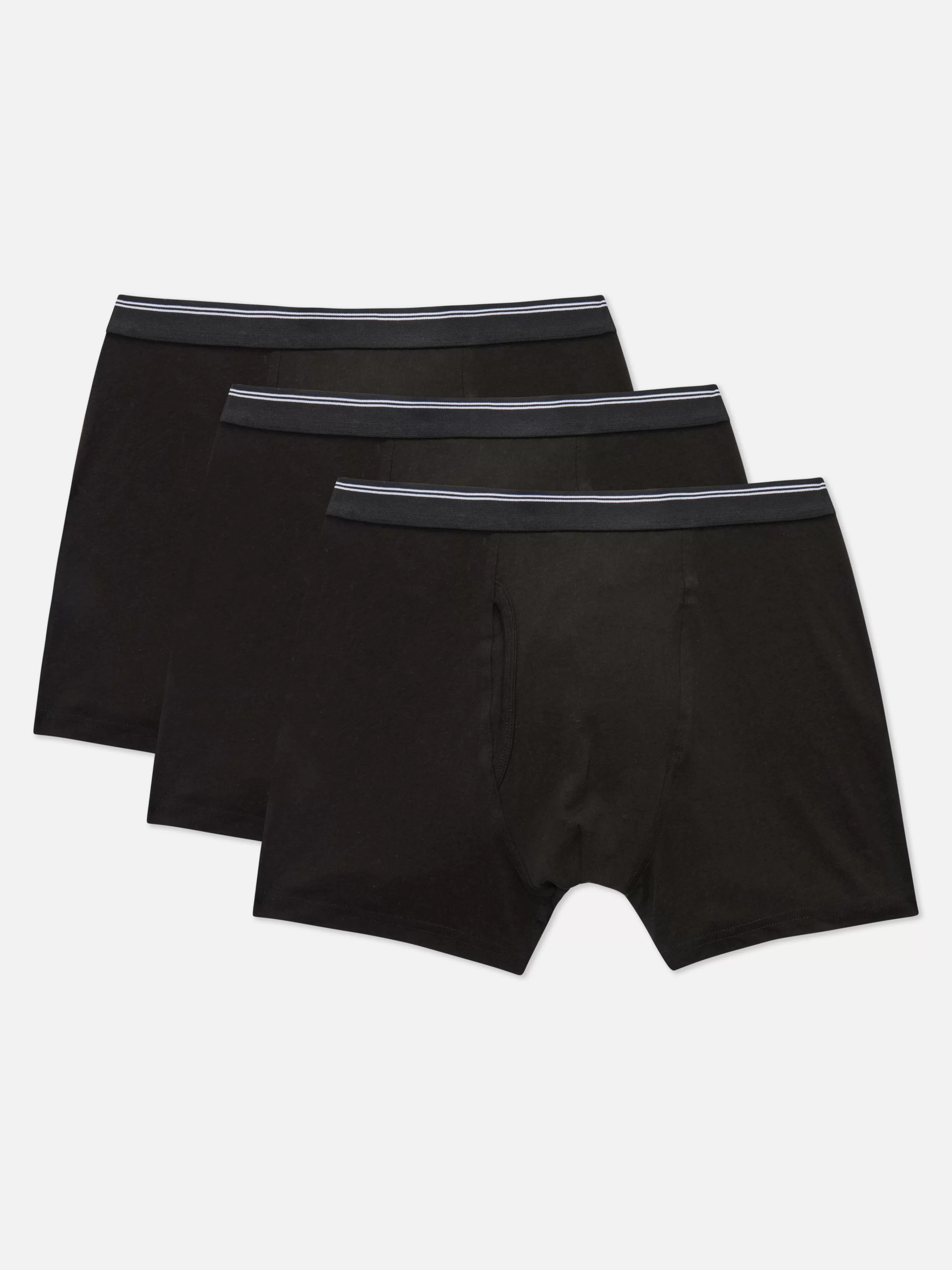 Roupa Interior*Primark Pack 3 Boxers Essenciais Preto