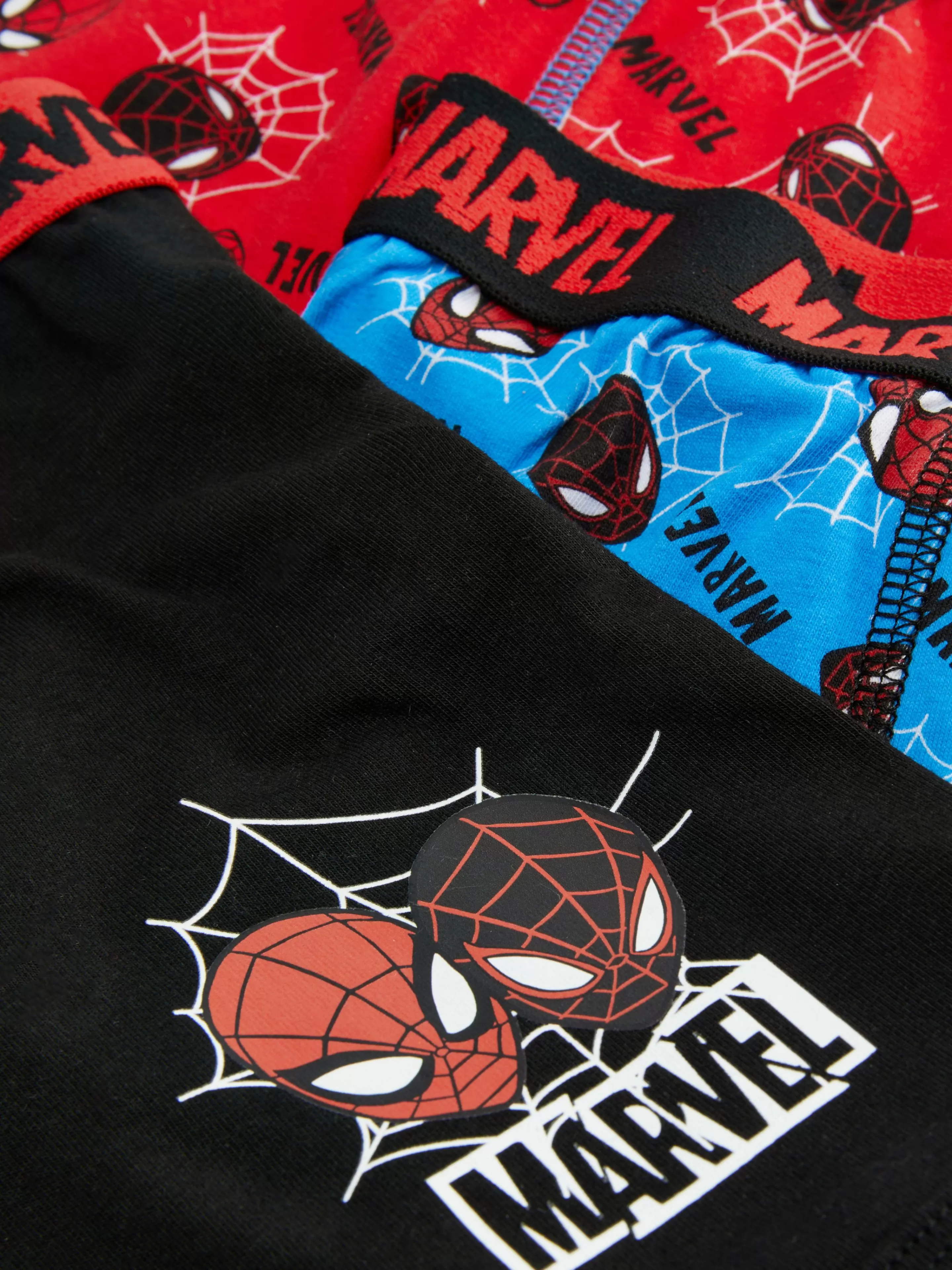 Roupa Interior*Primark Pack 3 Boxers MARVEL Homem-Aranha Multicolor