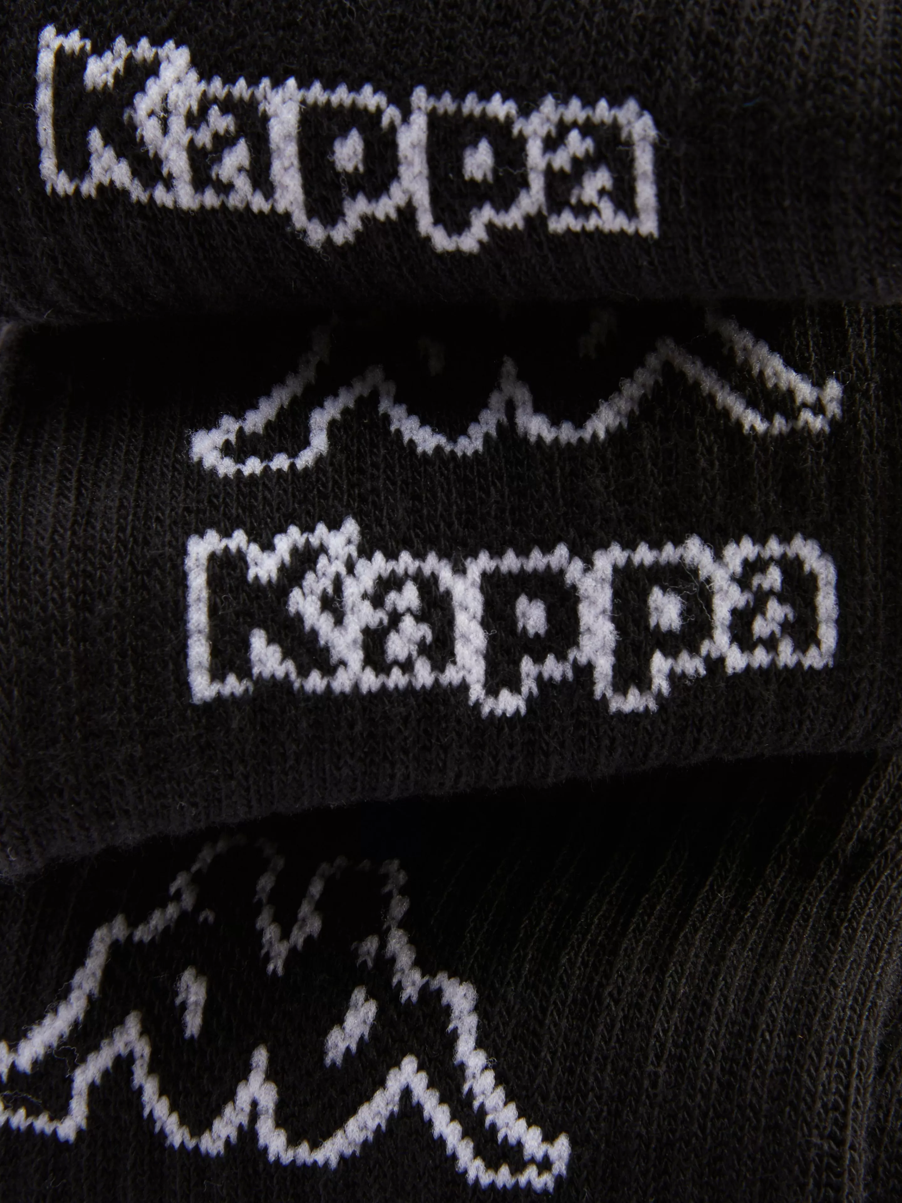 Meias | Roupa De Desporto*Primark Pack 3 Pares Meias Logótipo Kappa X Preto