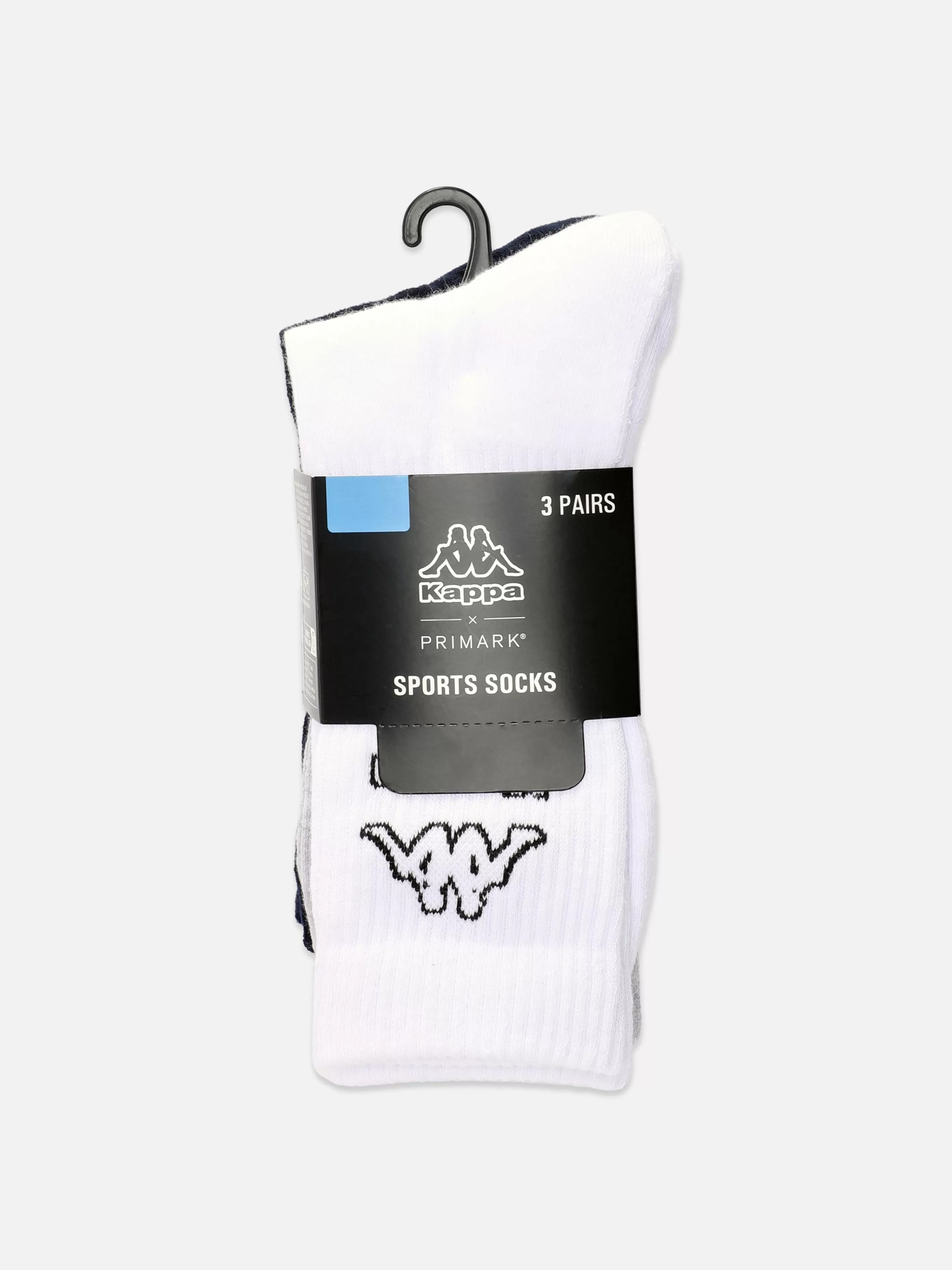 Meias | Roupa De Desporto*Primark Pack 3 Pares Meias Logótipo Kappa X Multicolor