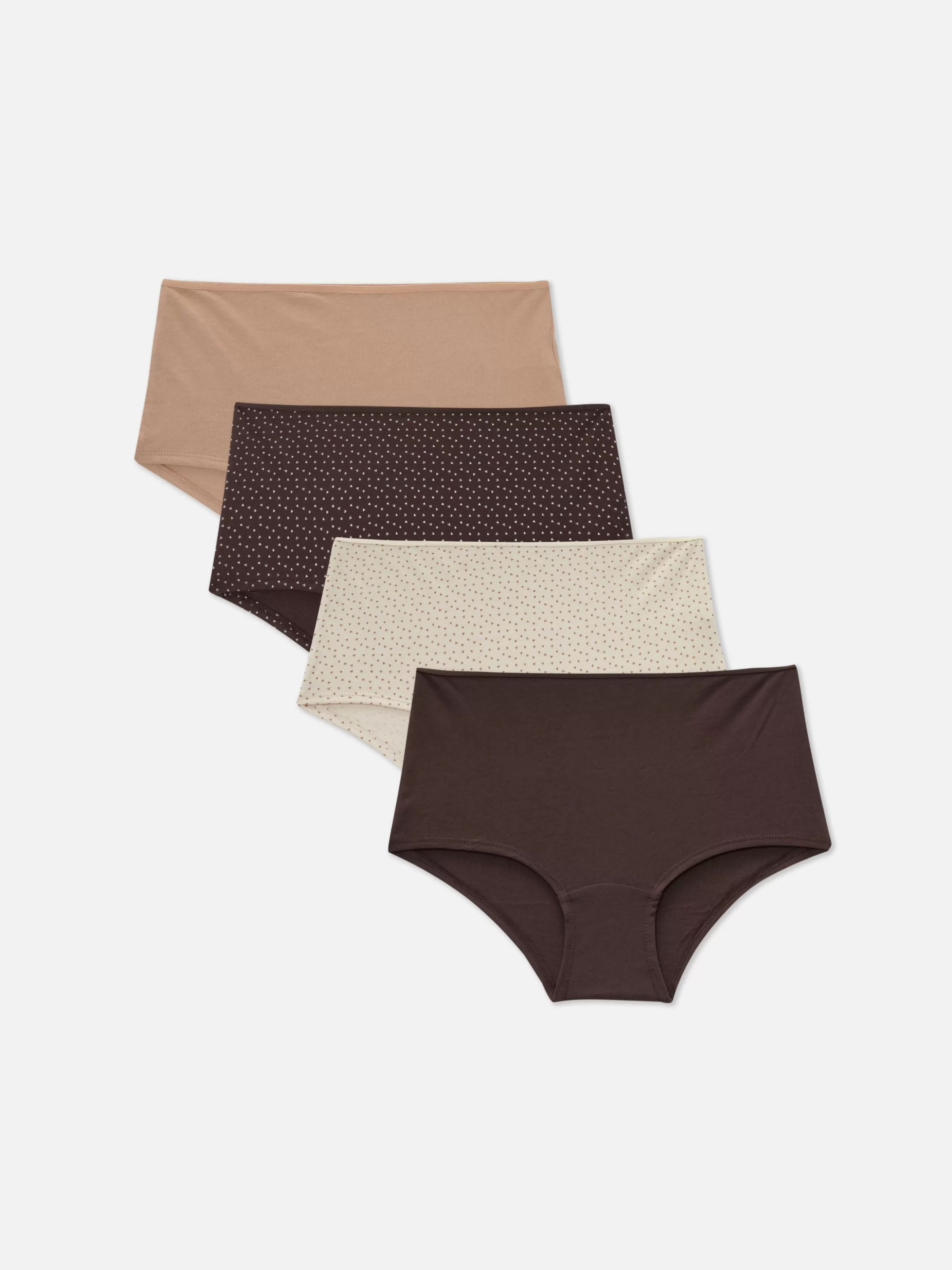 Cuecas*Primark Pack 4 Boxers Uso Diário Natural