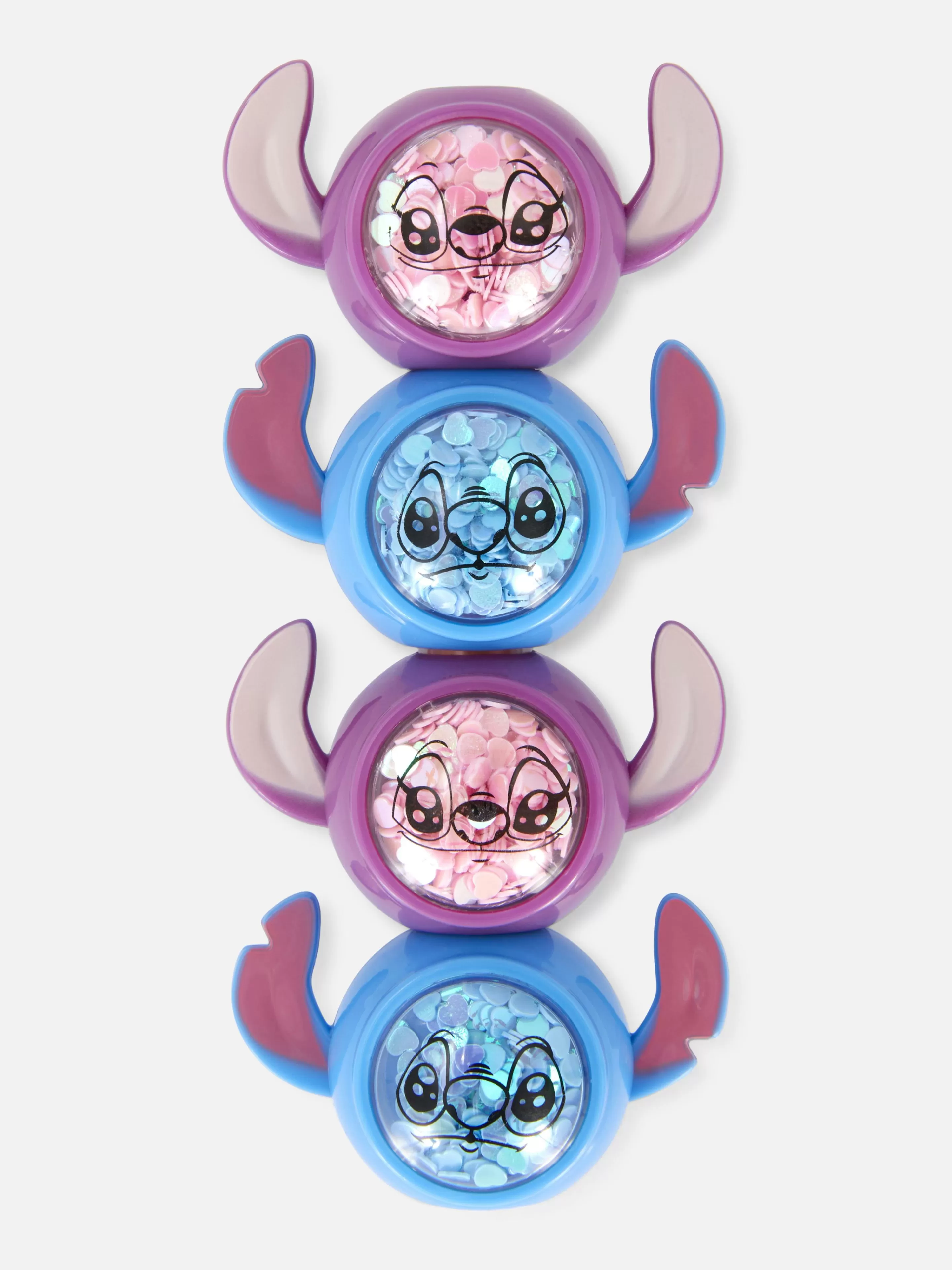 Canetas E Lápis*Primark Pack 4 Marcadores Empilháveis Disney Stitch Multicolor