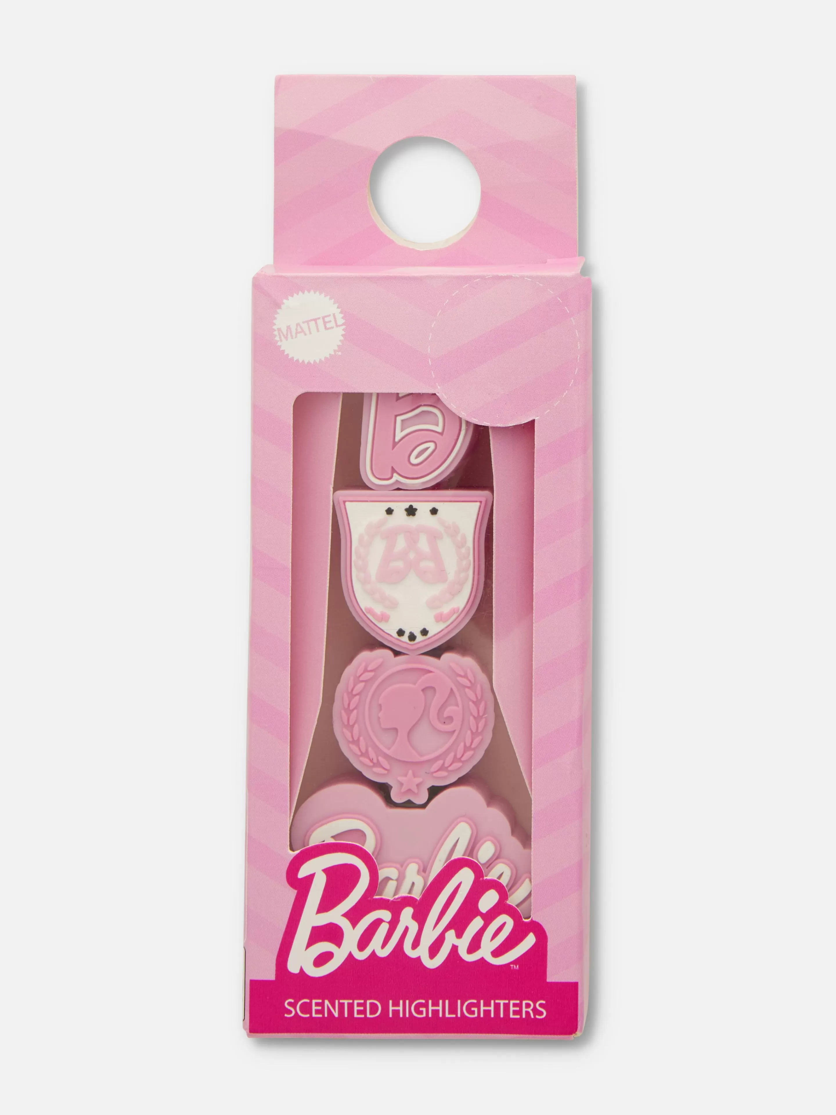 Lápis De Cor*Primark Pack 4 Marcadores Perfumados Empilháveis Barbie Cor-de-rosa