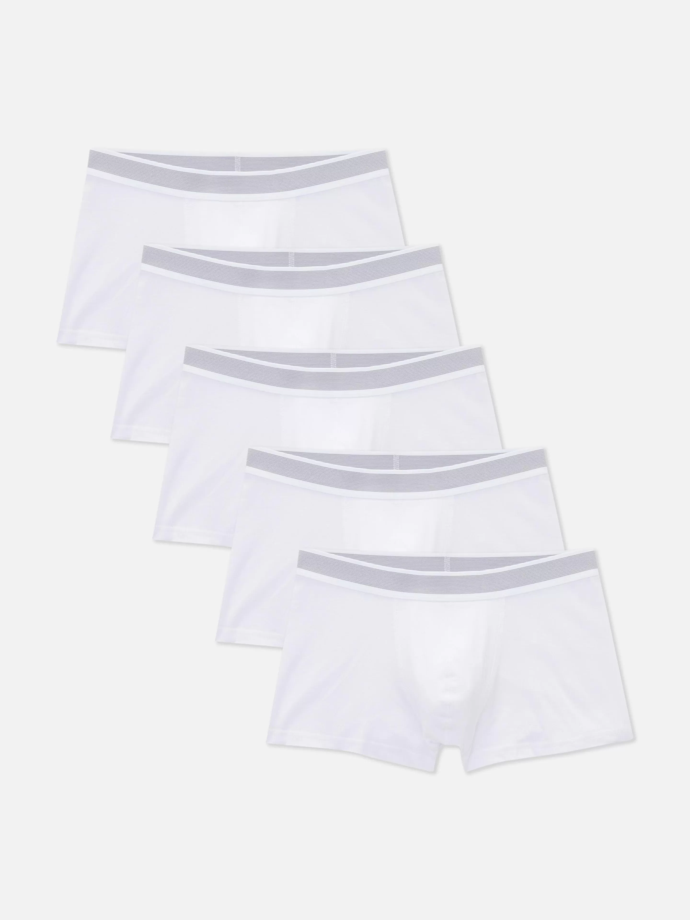 Roupa Interior*Primark Pack 5 Boxers Branco