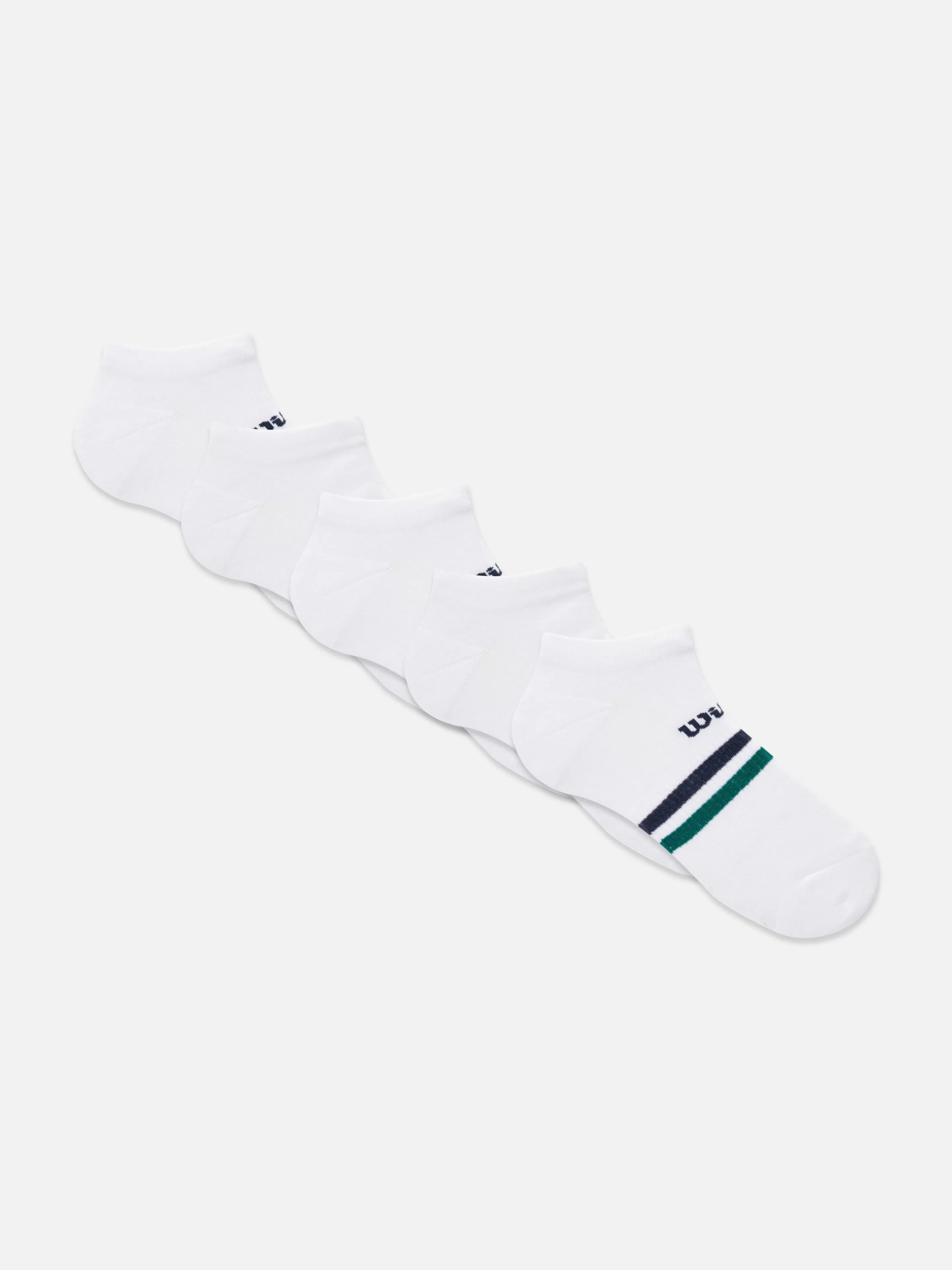 Meias | Roupa De Desporto*Primark Pack 5 Pares Meias Para Ténis Wilson Branco