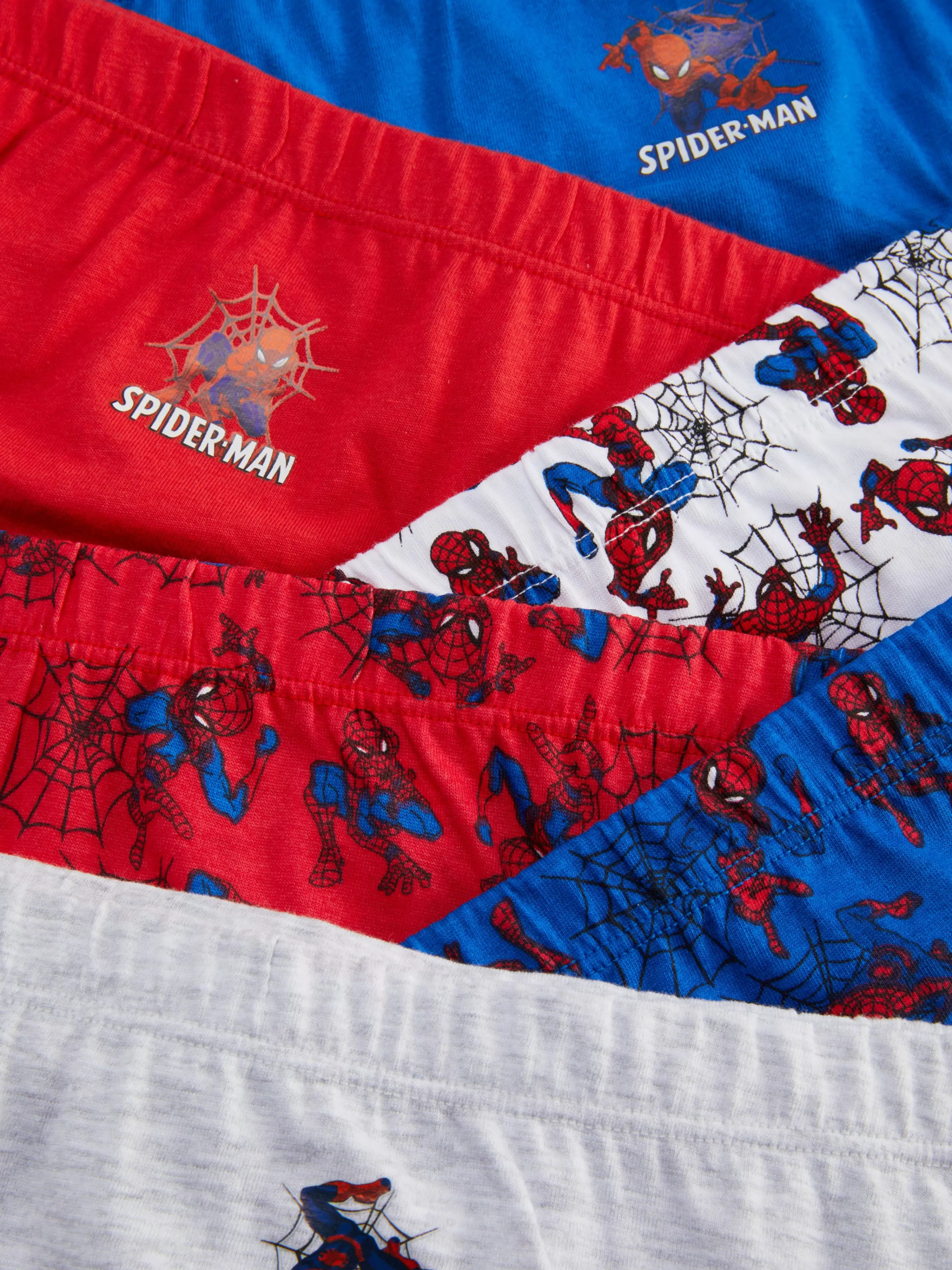 Roupa Interior*Primark Pack 6 Cuecas Marvel Spider-Man Multicolor