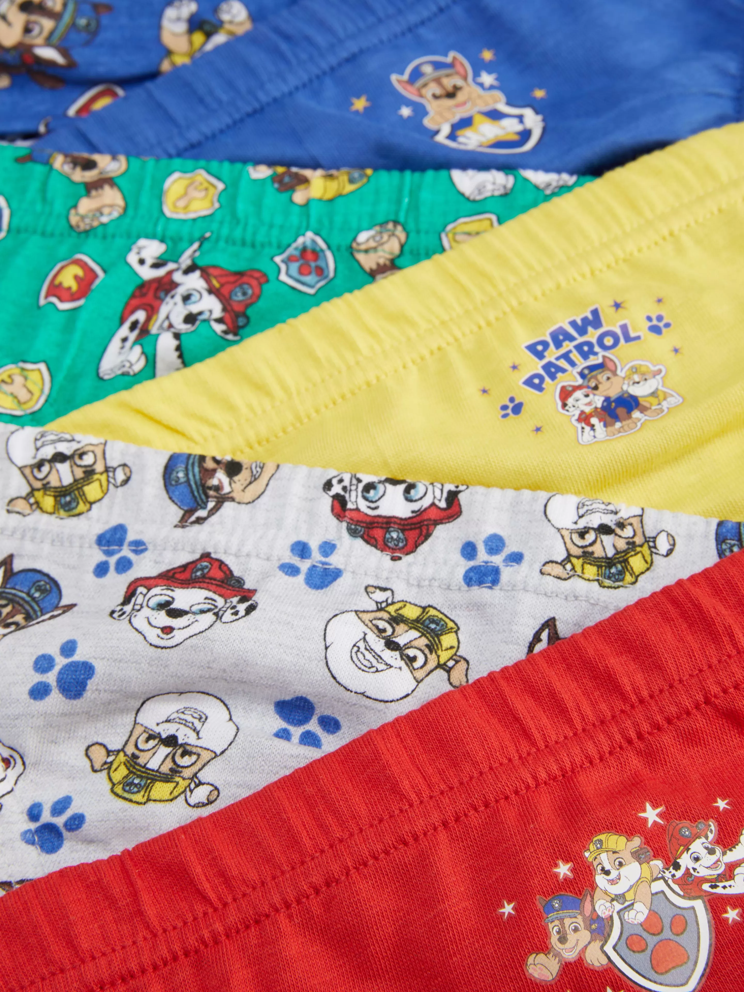 Roupa Interior*Primark Pack 6 Cuecas PAW Patrol Multicolor