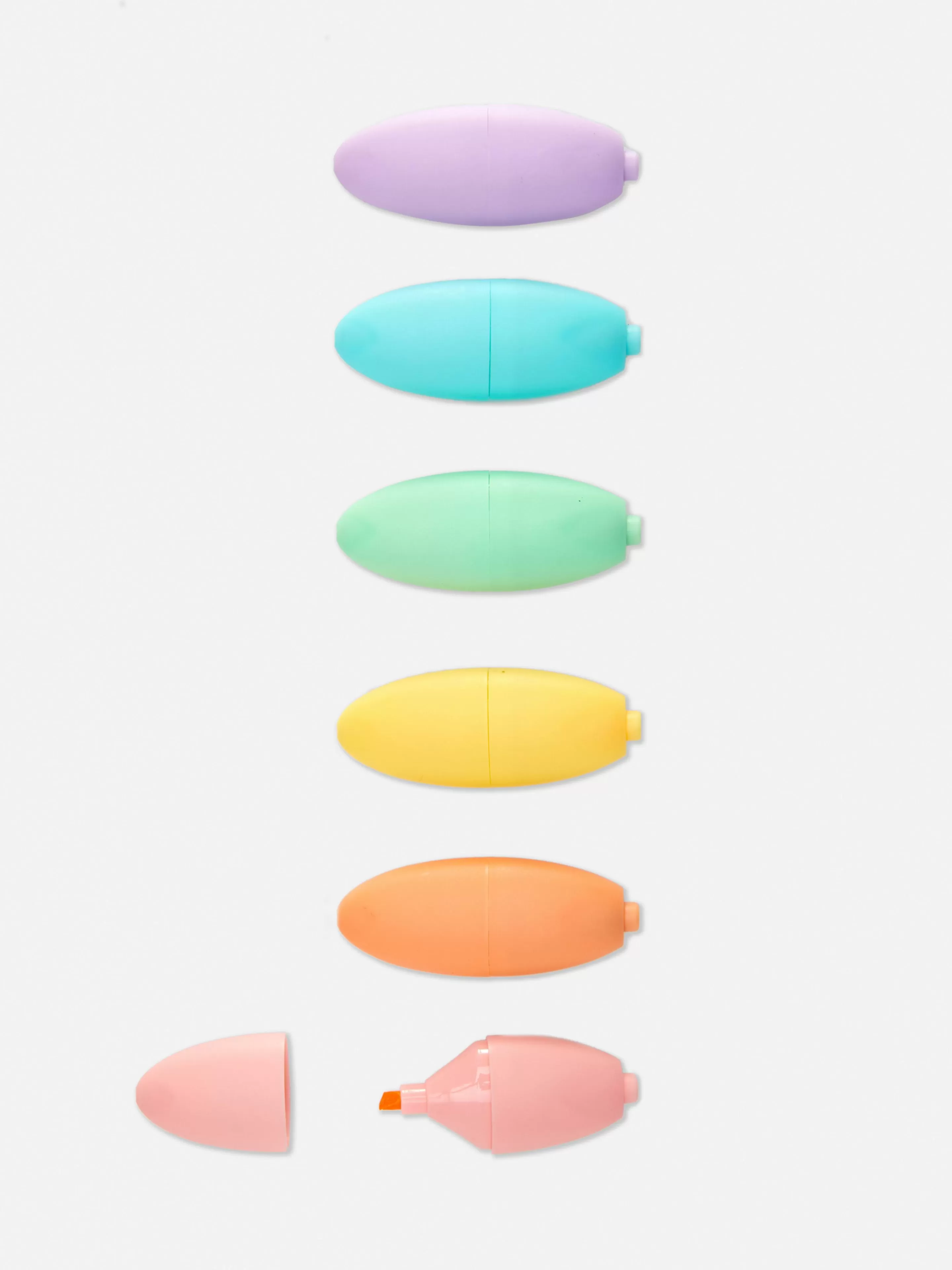 Lápis De Cor*Primark Pack 6 Marcadores Fluorescentes Mini Multicolor