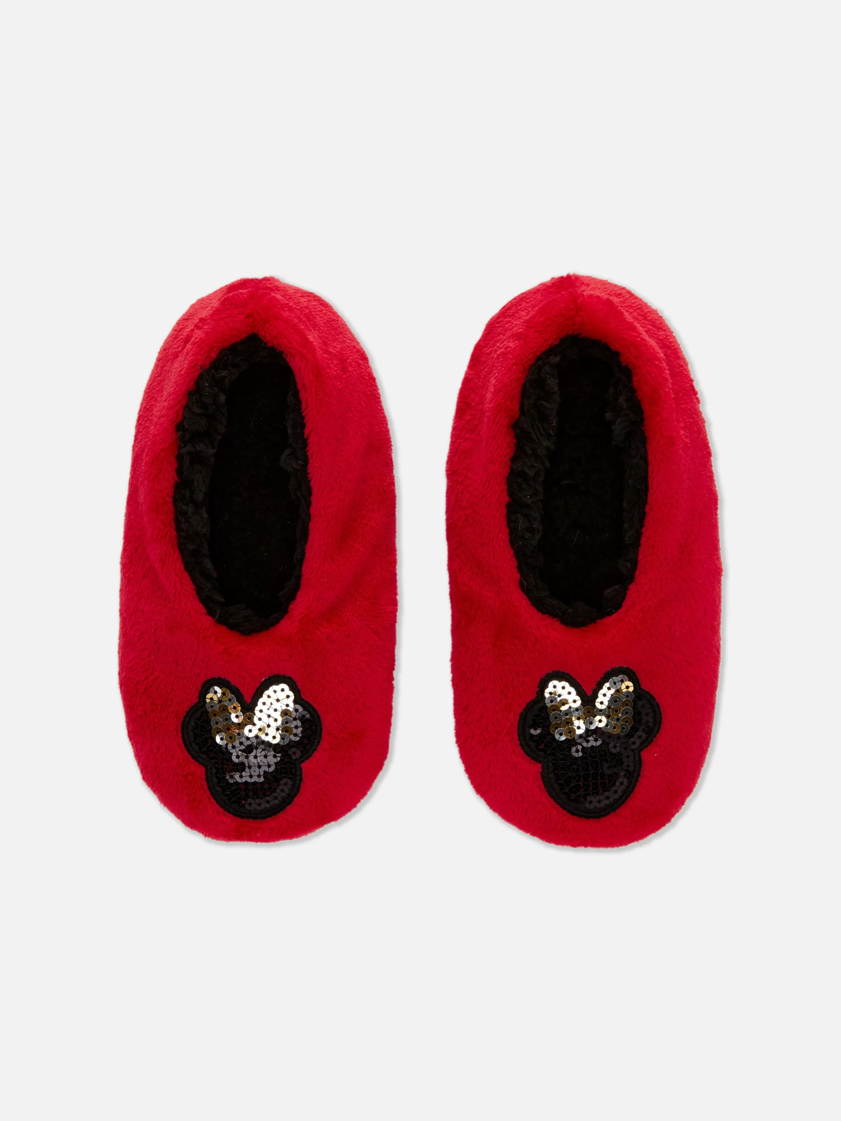 Meias E Collants*Primark Pantufas Disney Minnie Vermelho