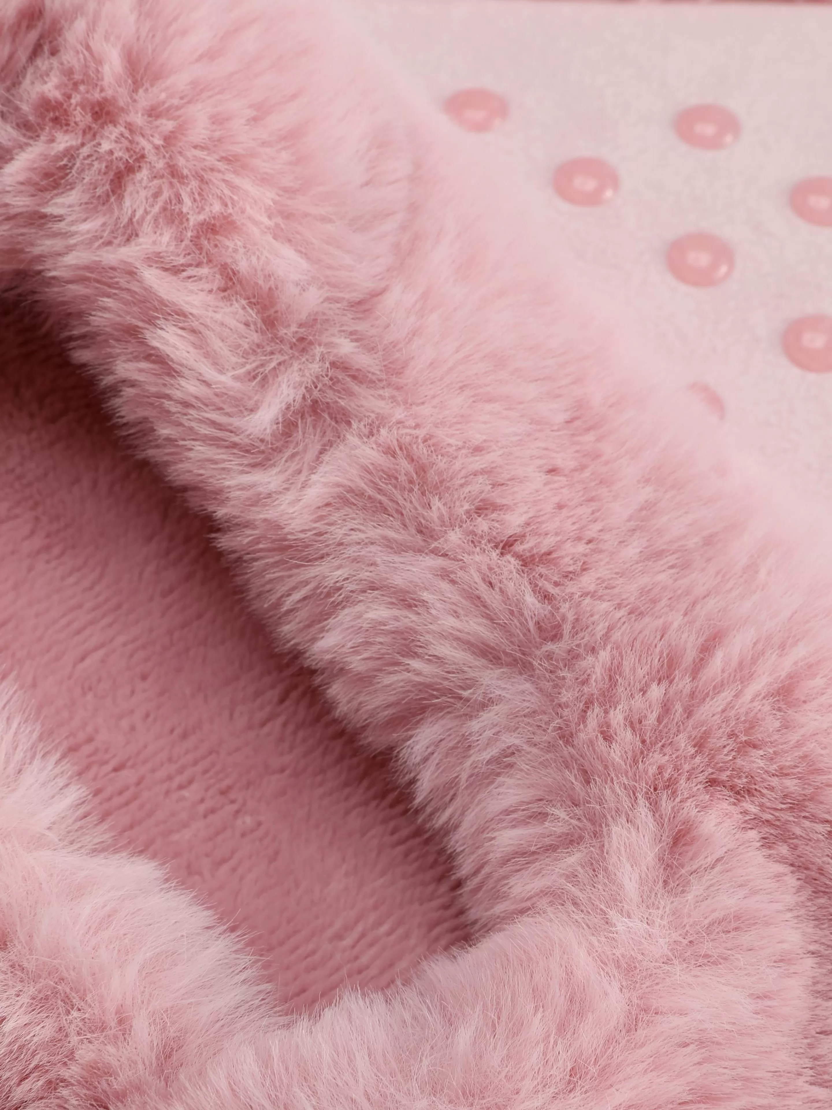 Meias*Primark Pantufas Estilo Pezinhos Felpudas Cor-de-rosa