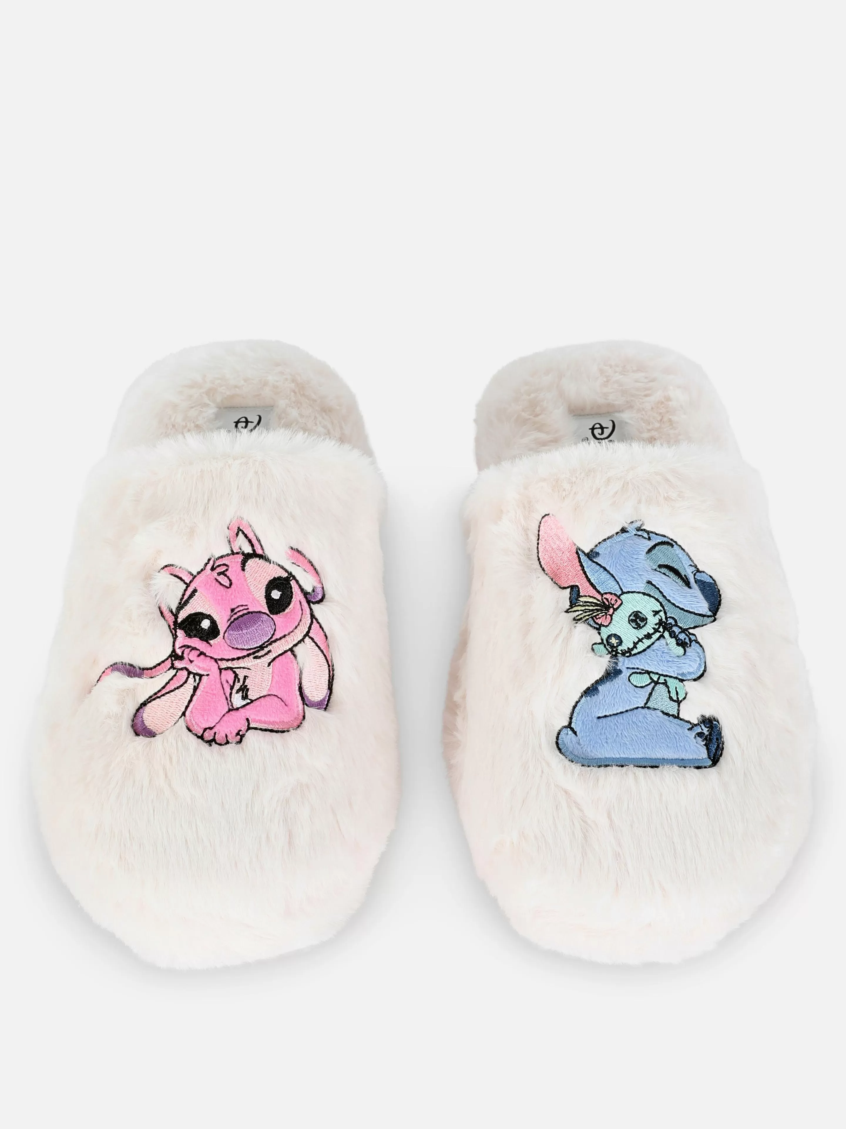 Chinelos E Pantufas | Chinelos E Pantufas*Primark Pantufas Felpudas Disney Stitch Bege